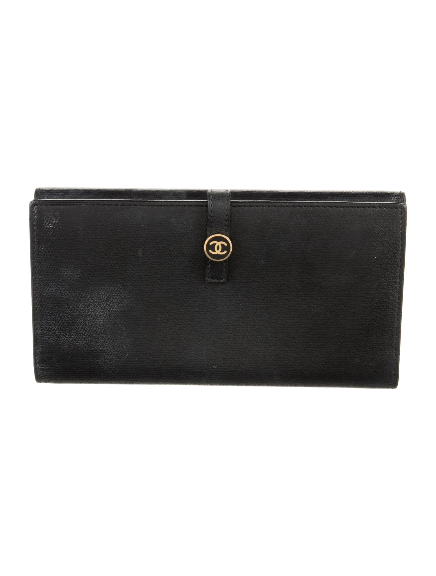 Chanel 2003-2004 Interlocking CC Logo French Purse