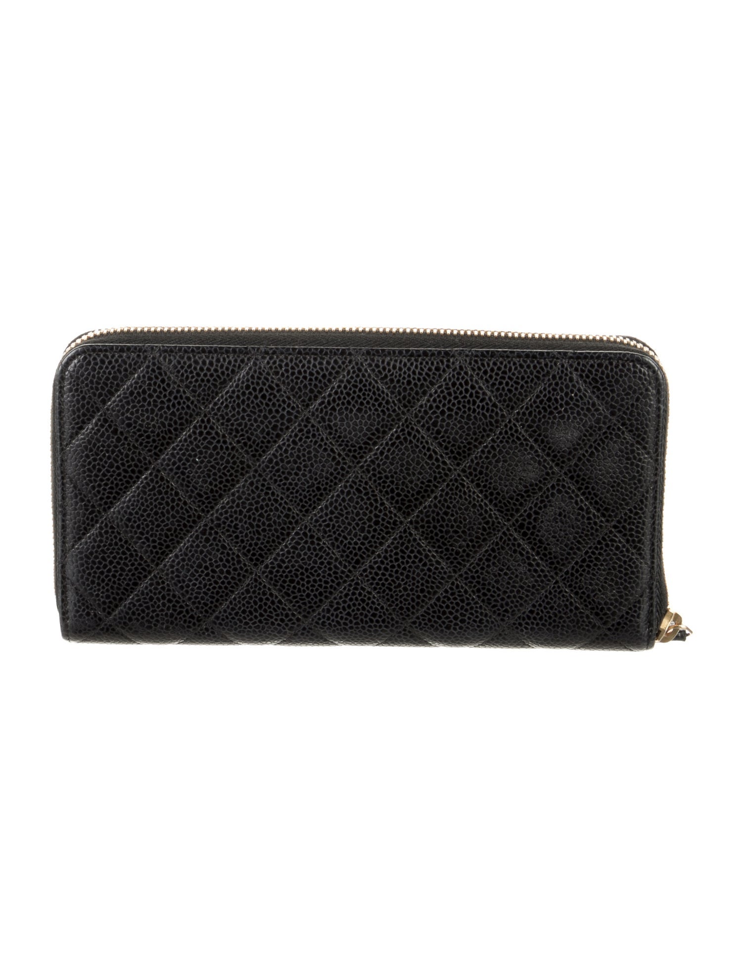 Chanel 2015-2016 Interlocking CC Logo Continental Wallet