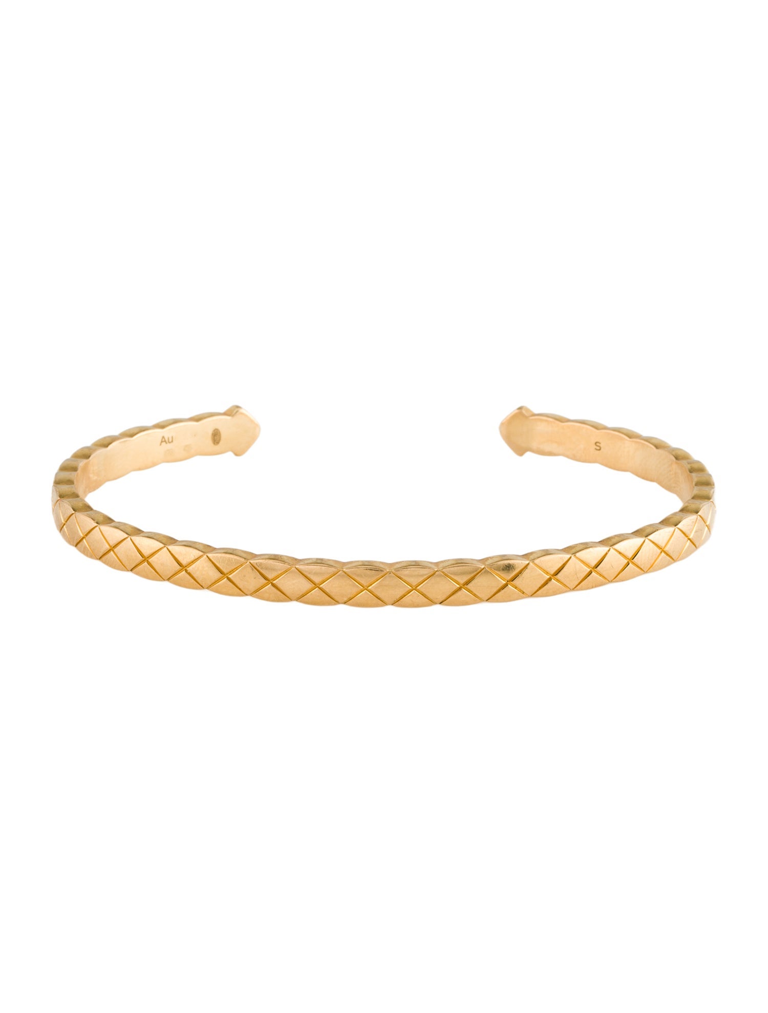 Chanel 18K Coco Crush Cuff Bracelet