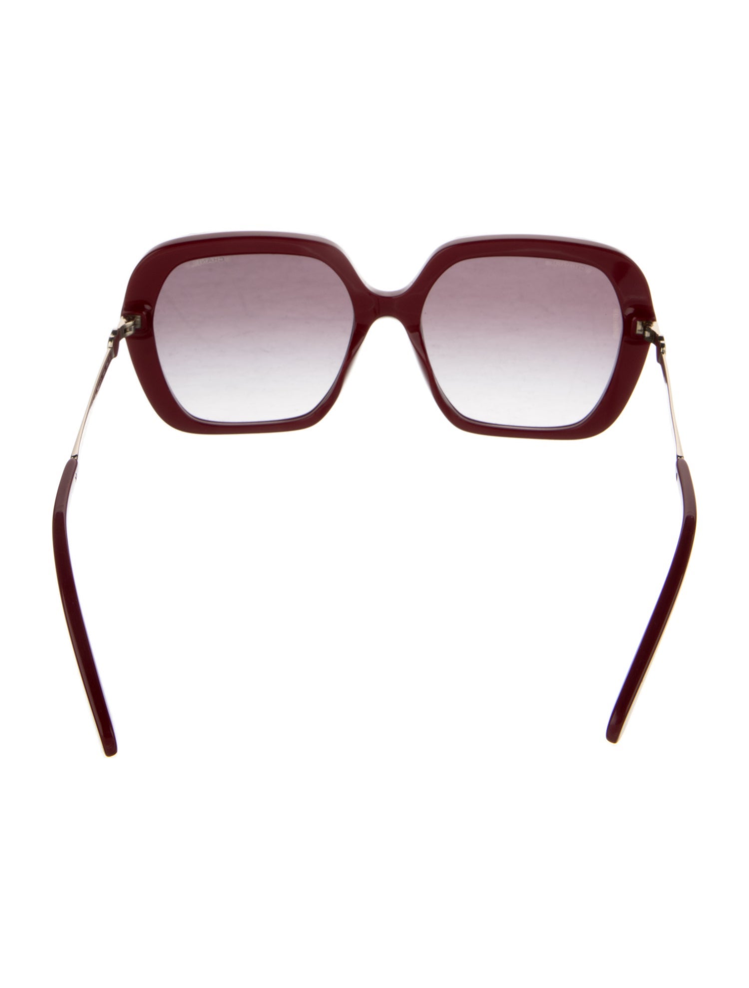 Chanel Interlocking CC Logo Square Sunglasses