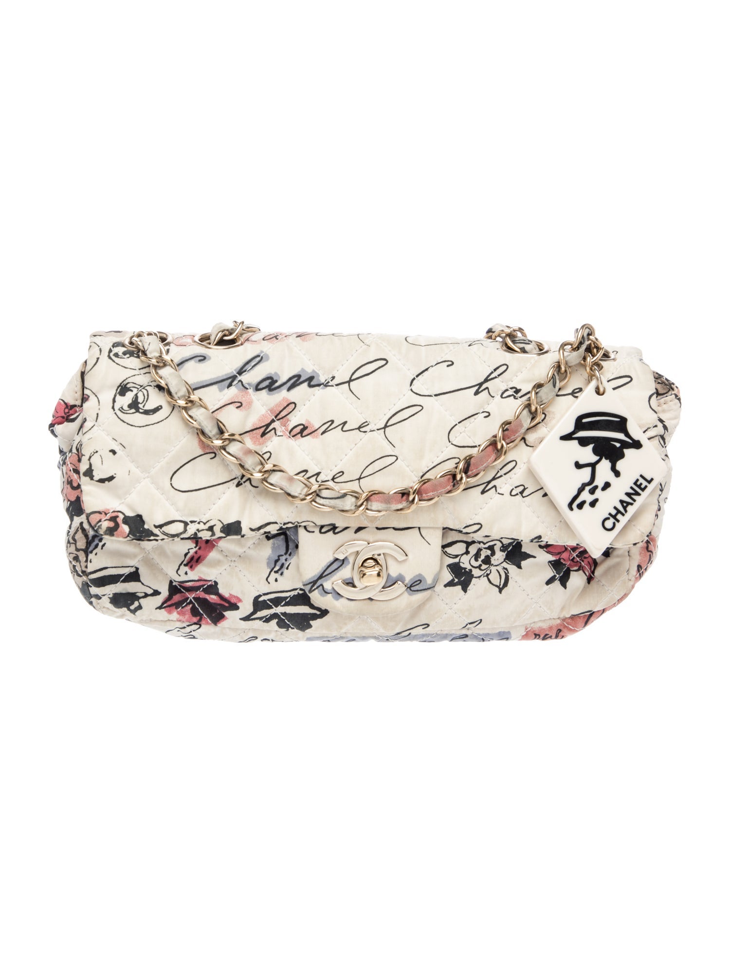 Chanel Small Rue Cambon Graffiti Flap Bag
