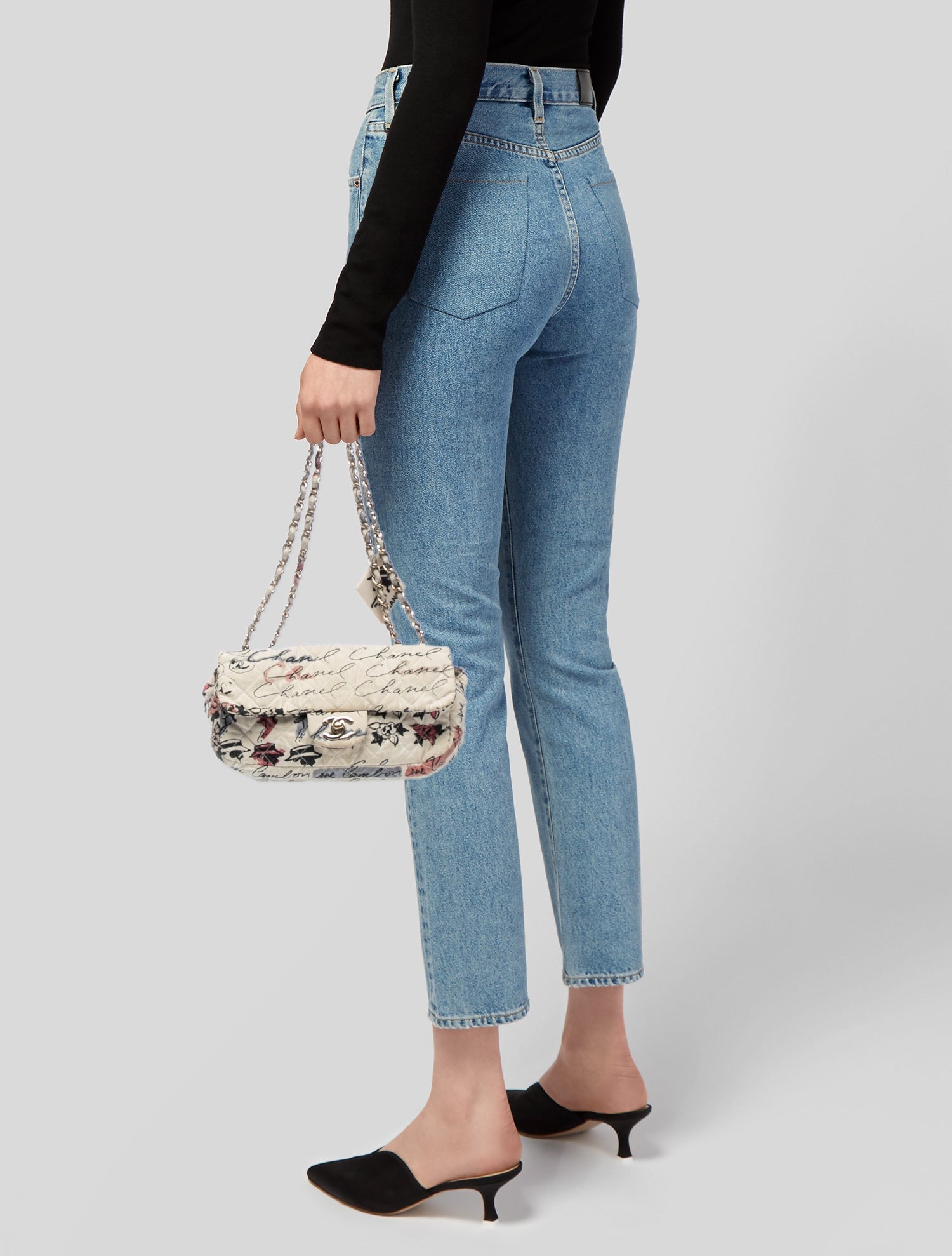 Chanel Small Rue Cambon Graffiti Flap Bag