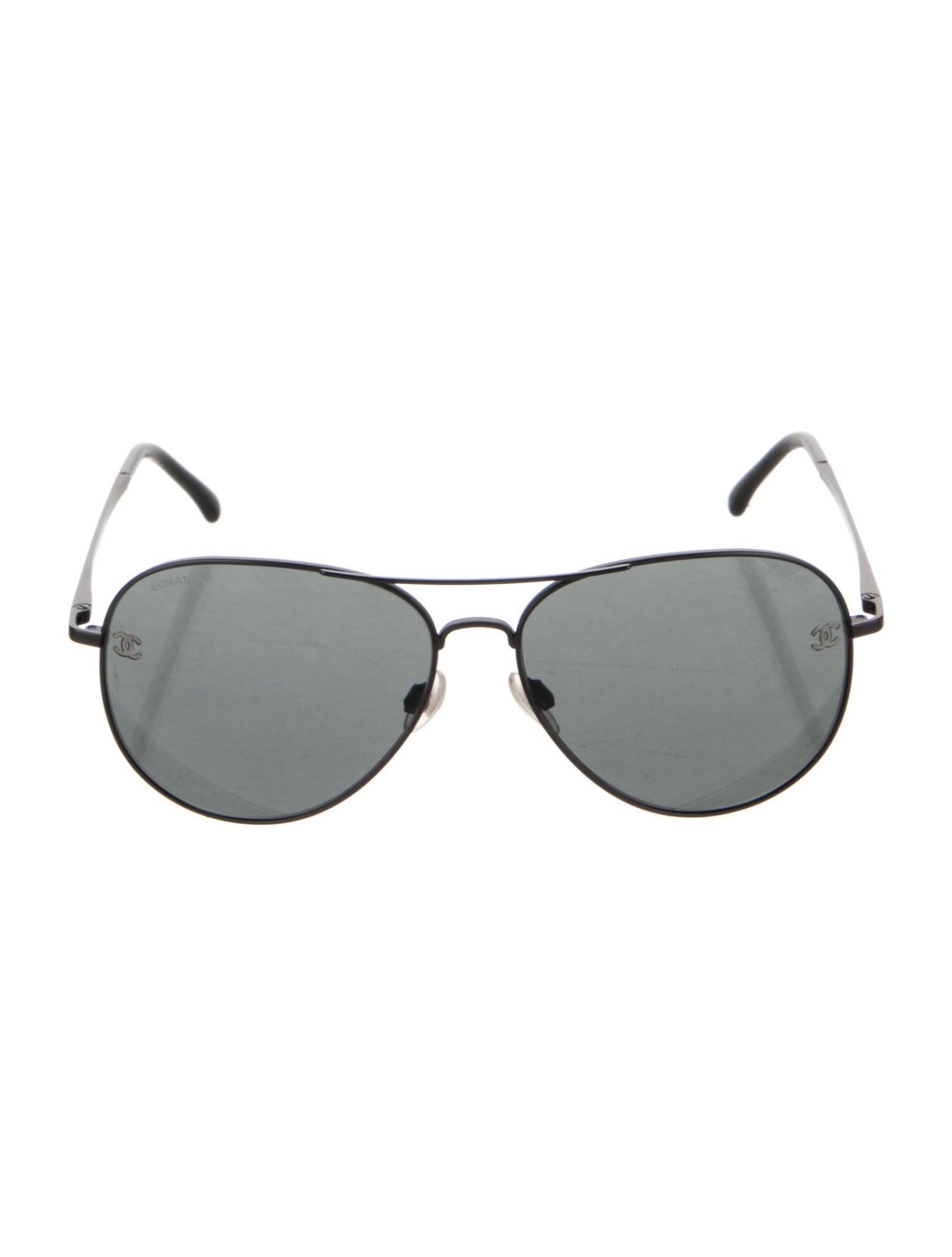 Chanel Interlocking CC Logo Aviator Sunglasses