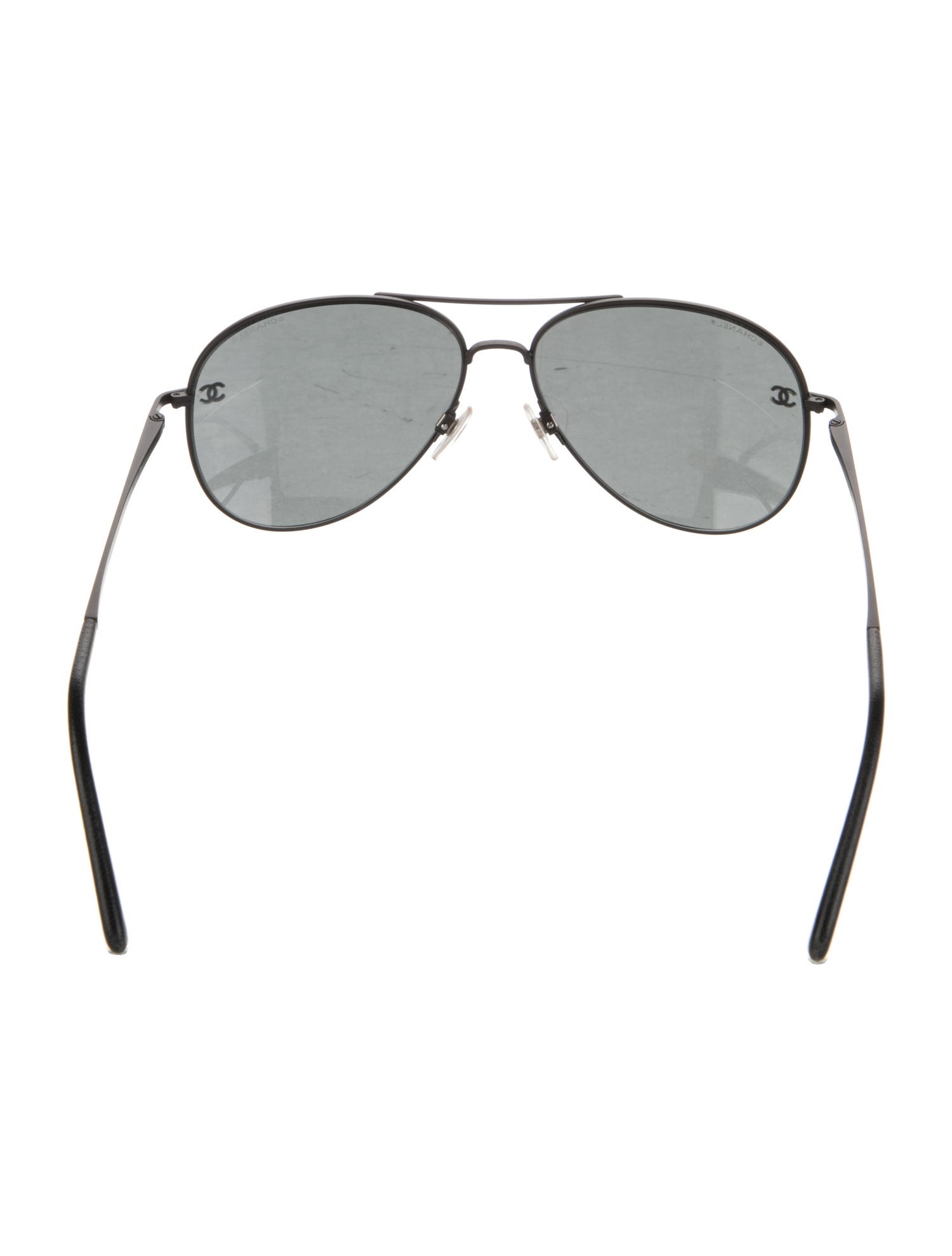 Chanel Interlocking CC Logo Aviator Sunglasses