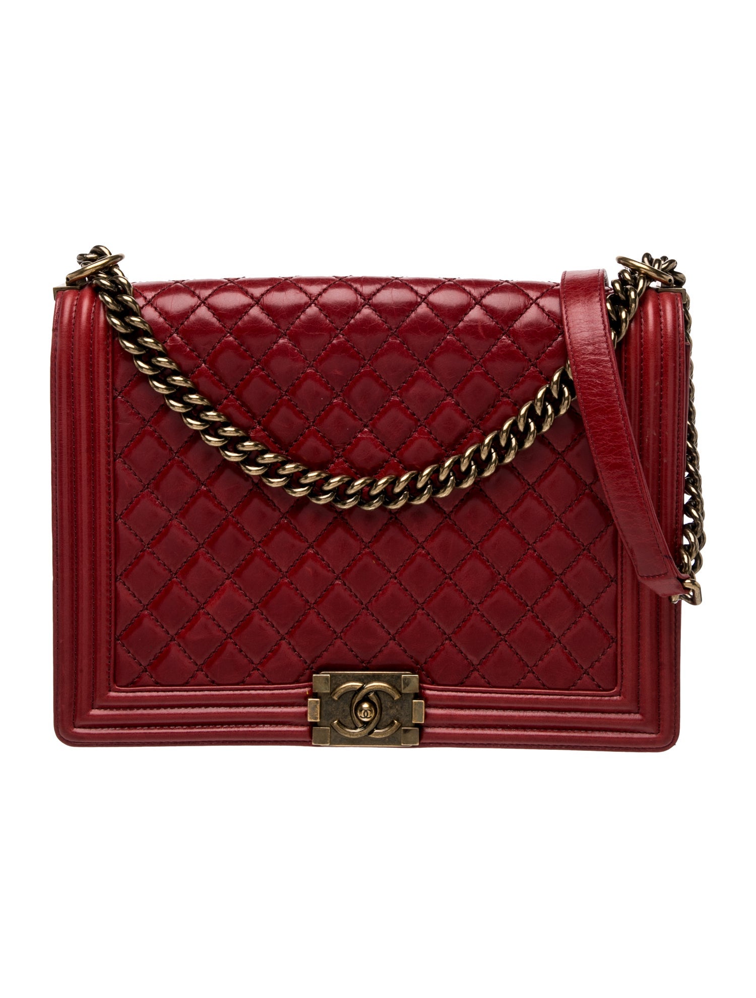 Chanel XL Quilted Boy Bag