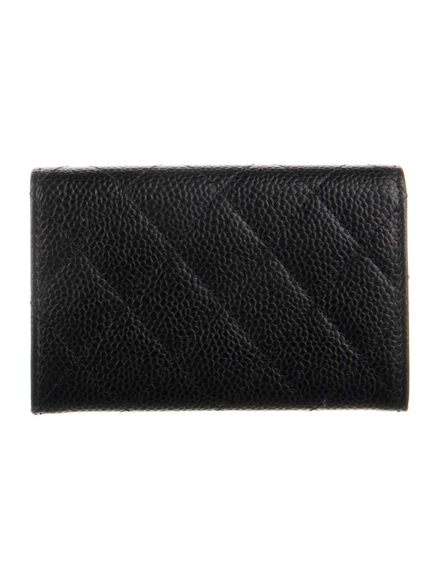 Chanel 2016-2017 Interlocking CC Logo Trifold Wallet