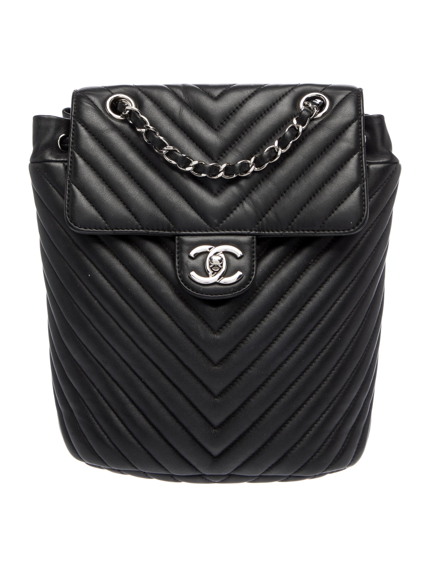 Chanel Small Chevron Urban Spirit Backpack