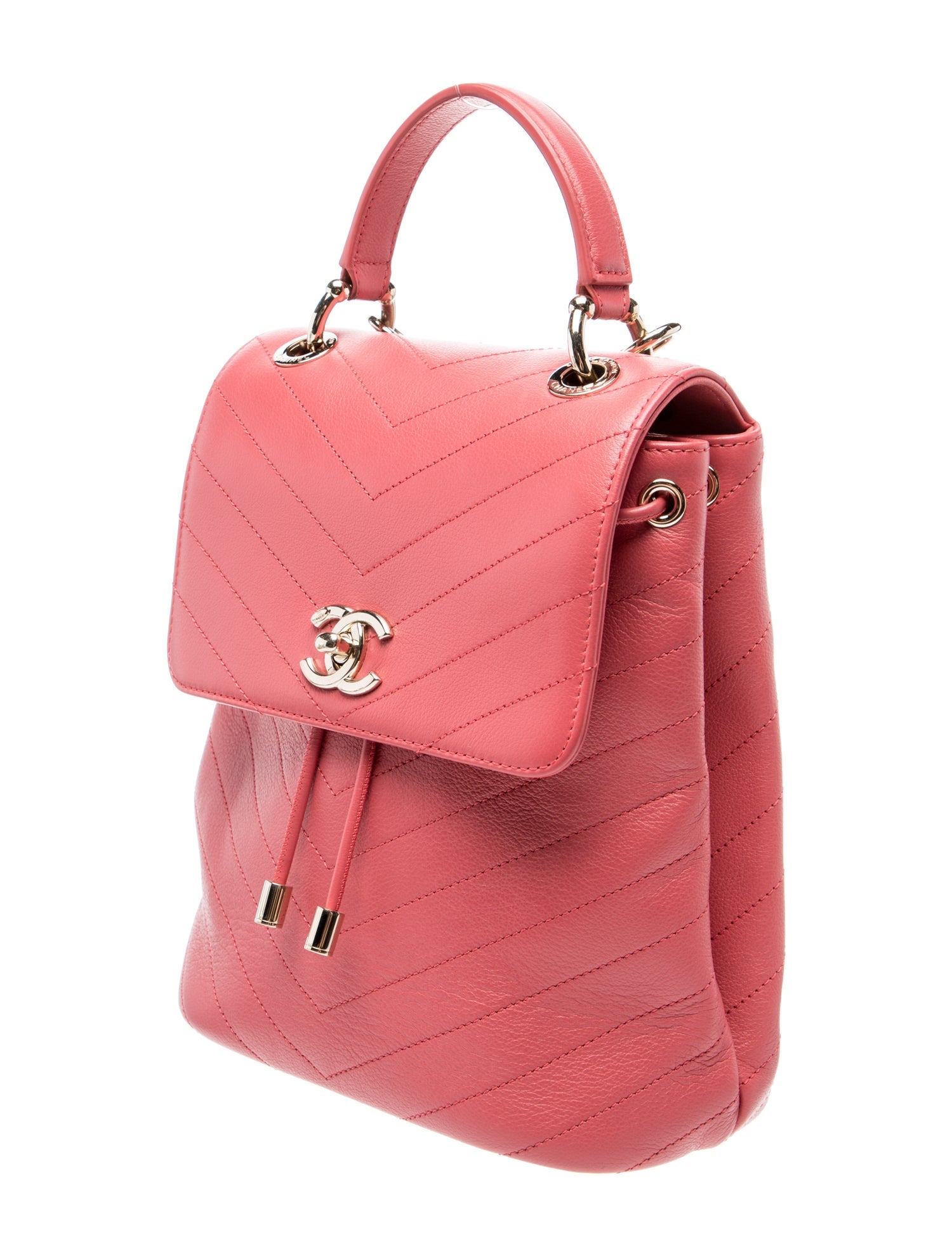 Chanel Coco Chevron Backpack