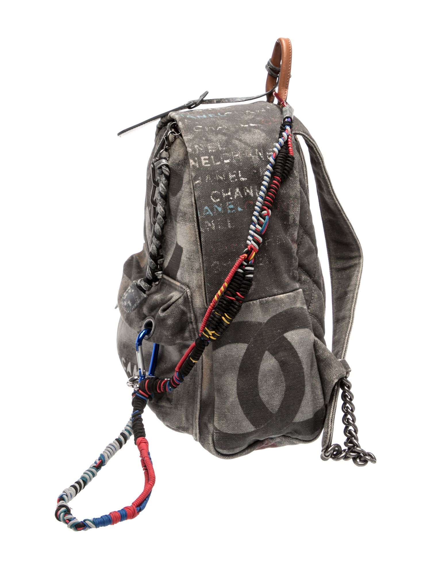 Chanel Graffiti Backpack