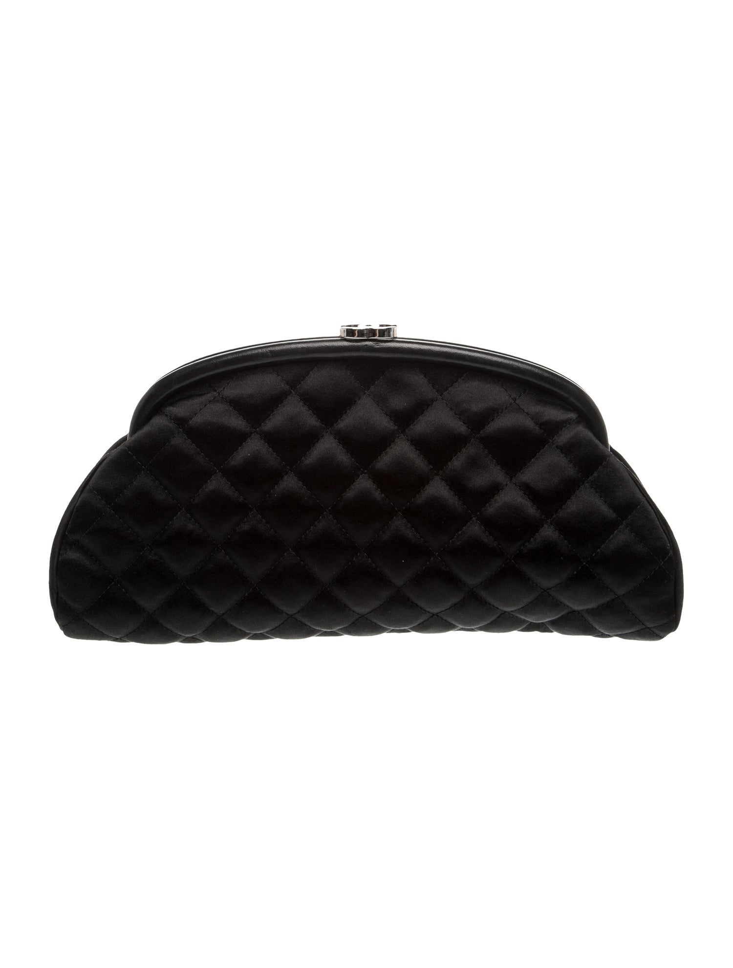 Chanel Satin Timeless Clutch