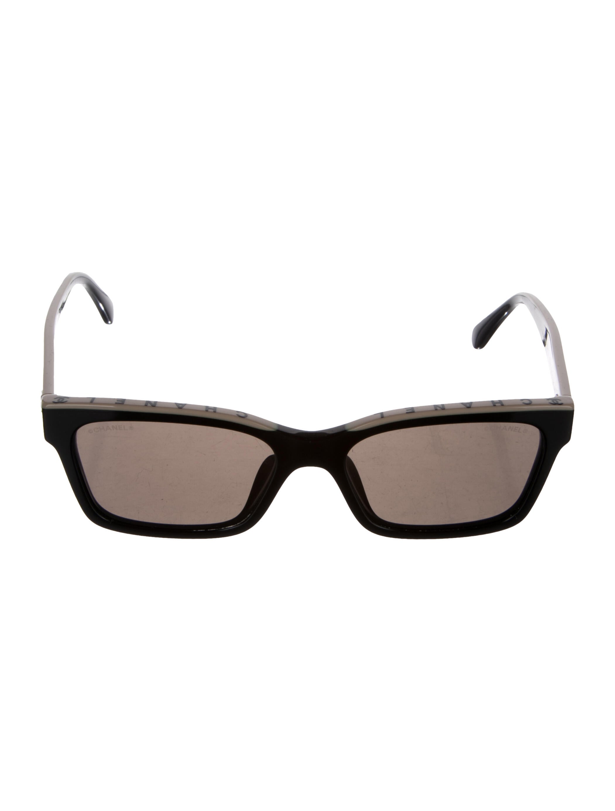 Chanel Interlocking CC Logo Wayfarer Sunglasses
