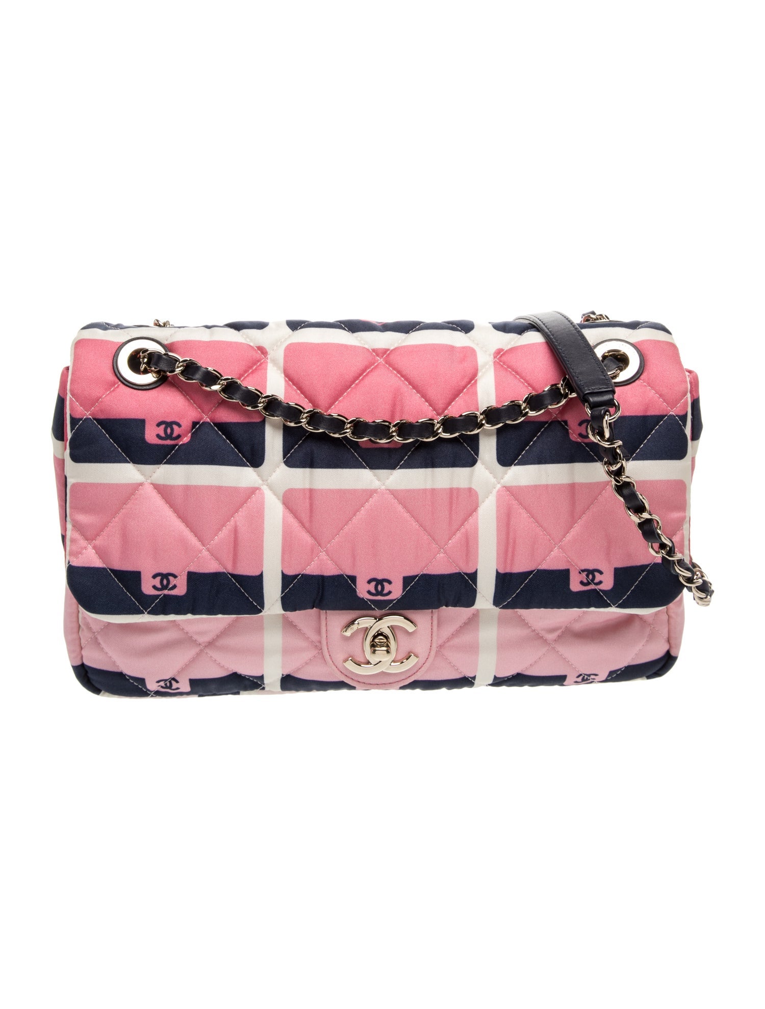 Chanel Jumbo CC Nylon Flap Bag