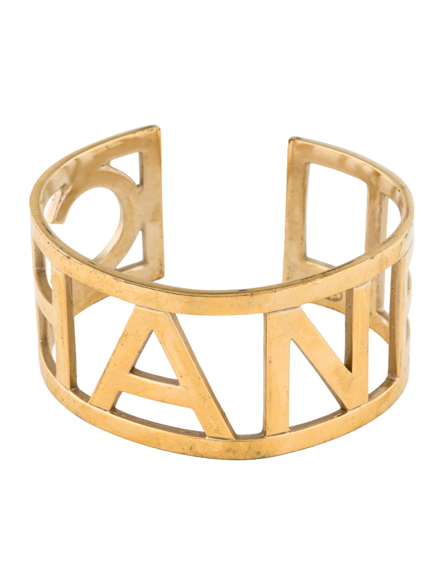 Chanel Logo Cuff Bracelet