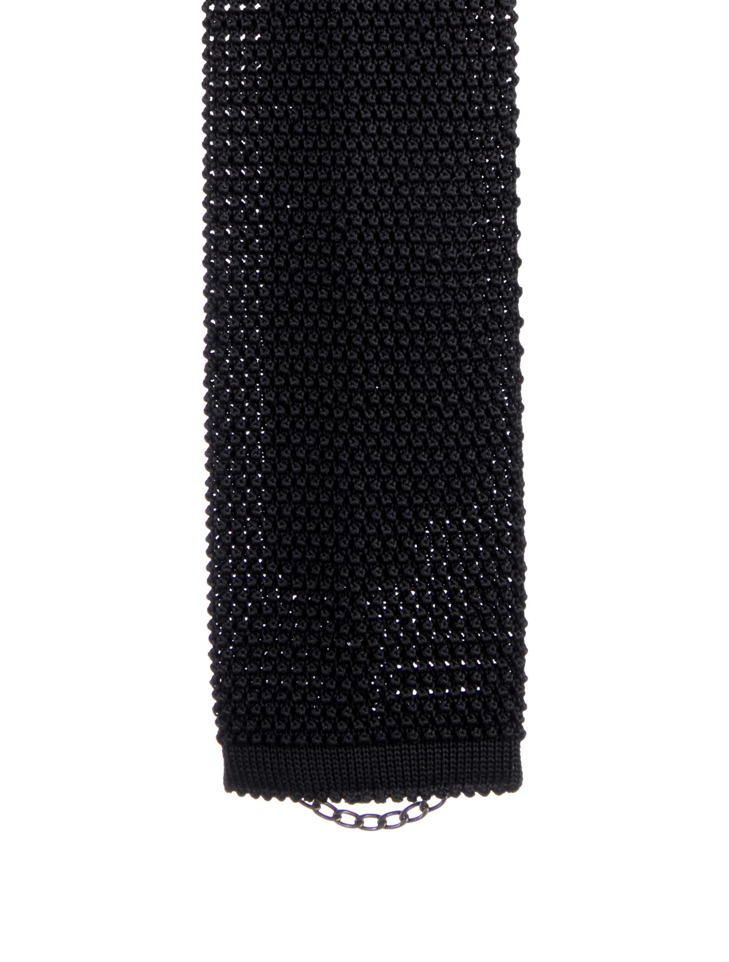 Chanel Silk Knit Tie