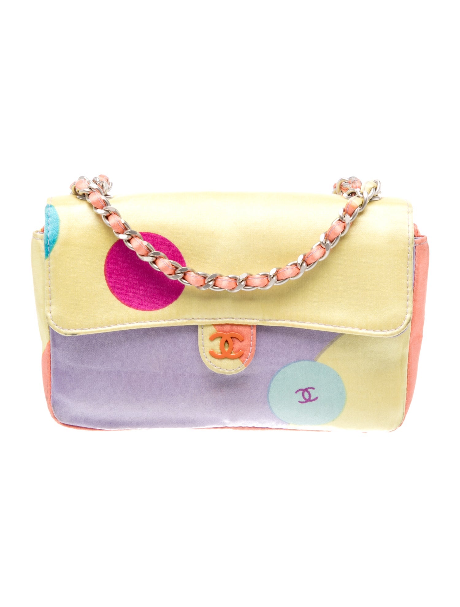 Chanel Convertible Mini Satin Flap Bag