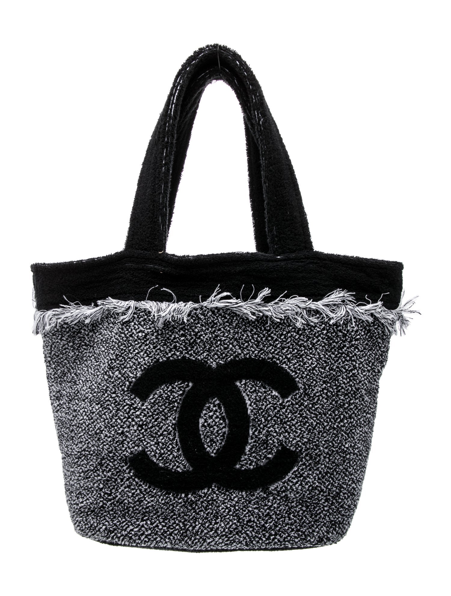 Chanel Terry Cloth CC Beach Tote