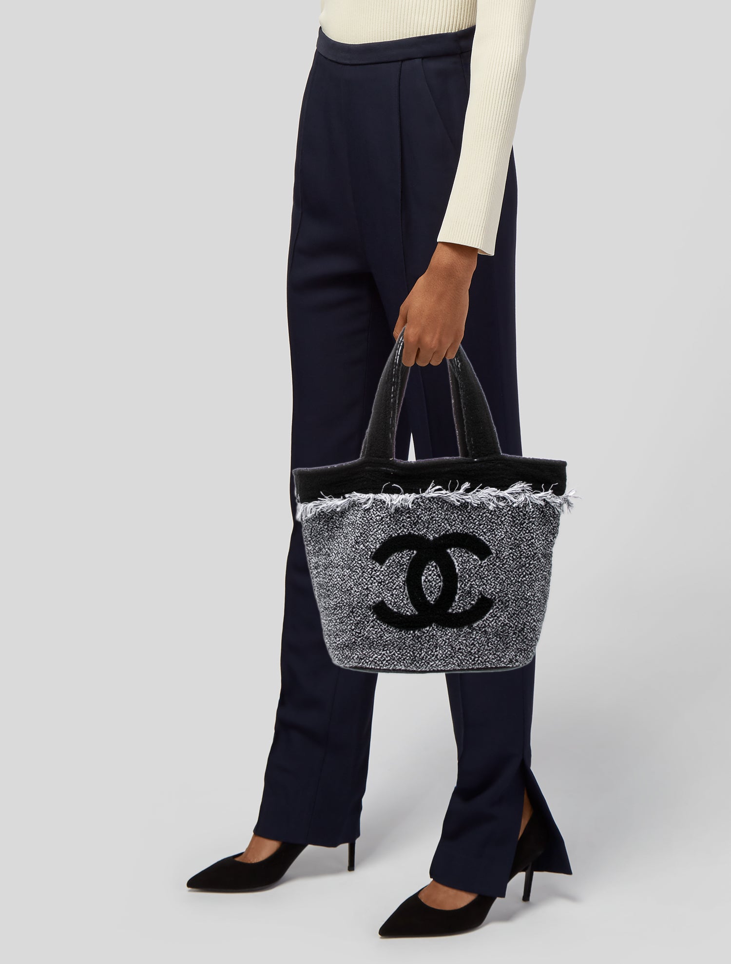 Chanel Terry Cloth CC Beach Tote