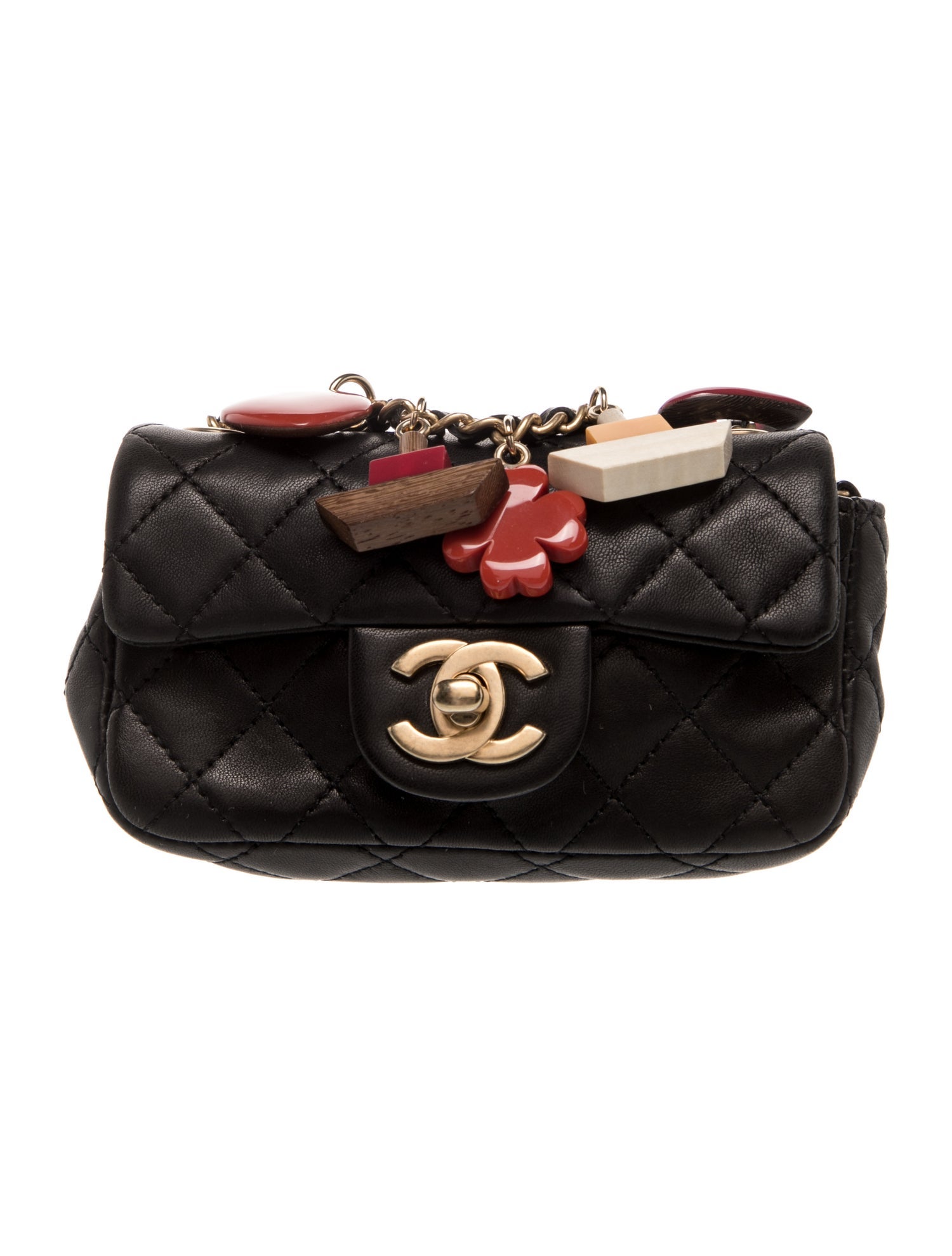 Chanel Classic Extra Mini Marine Charms Flap Bag