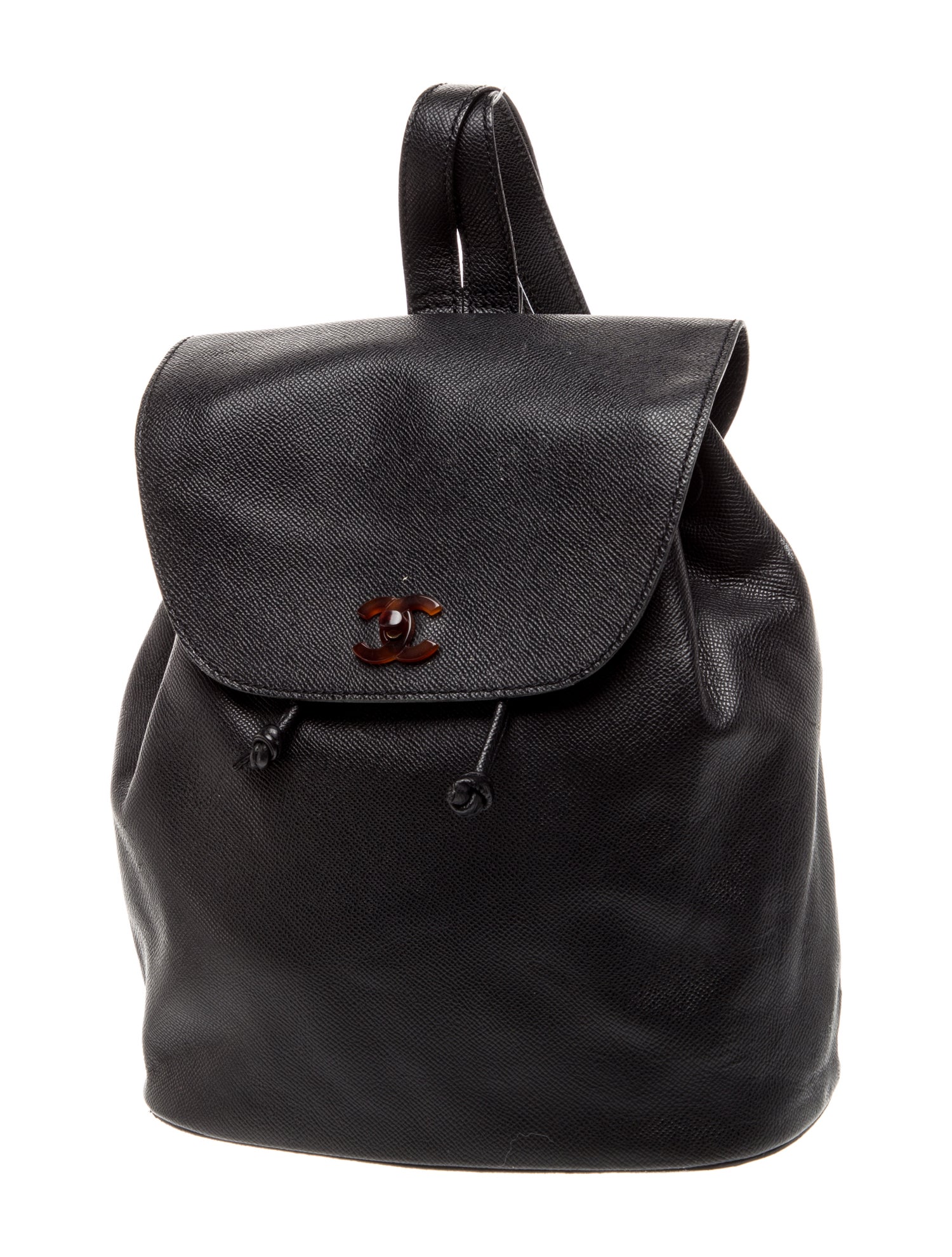 Chanel Caviar Drawstring Backpack