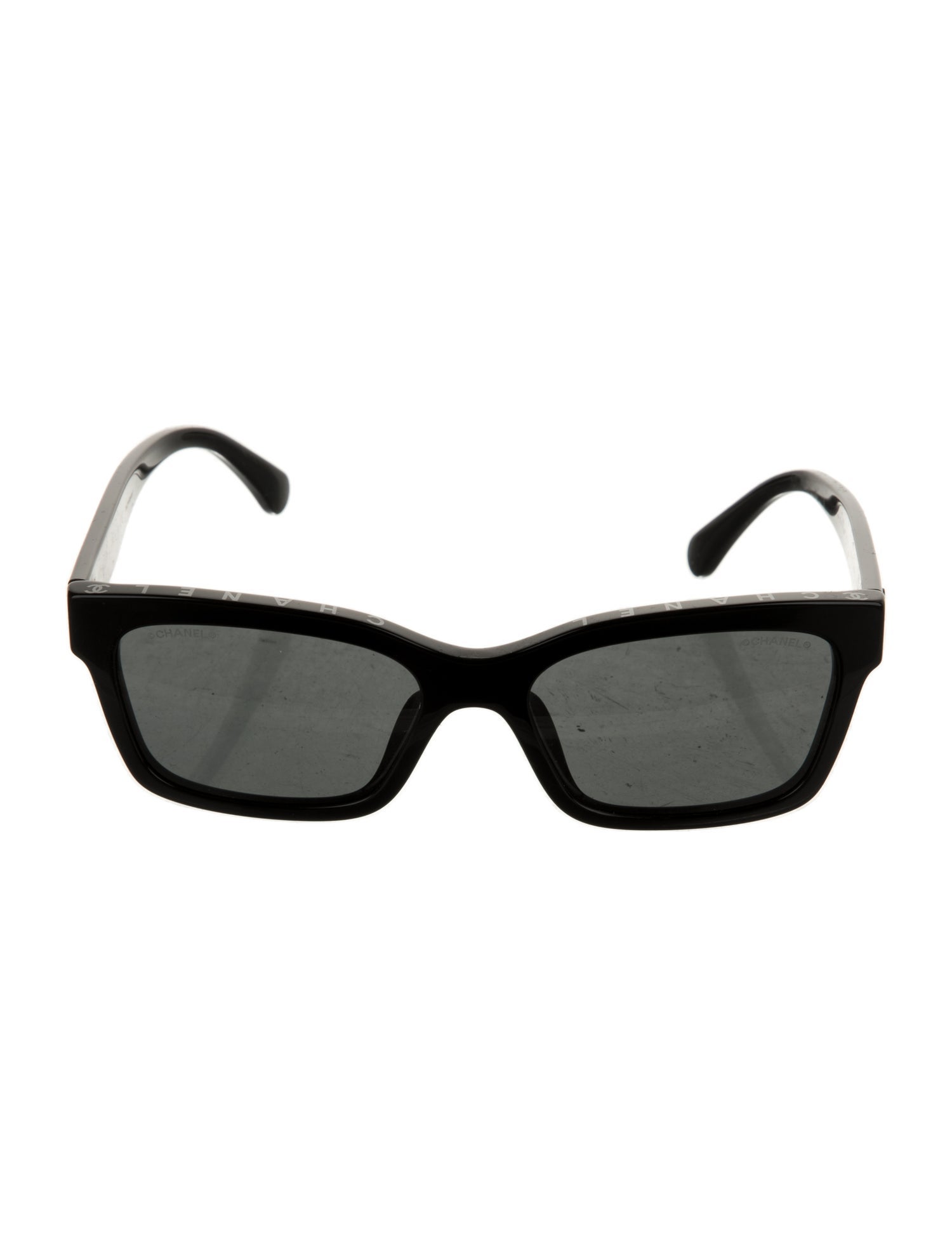 Chanel Interlocking CC Logo Wayfarer Sunglasses