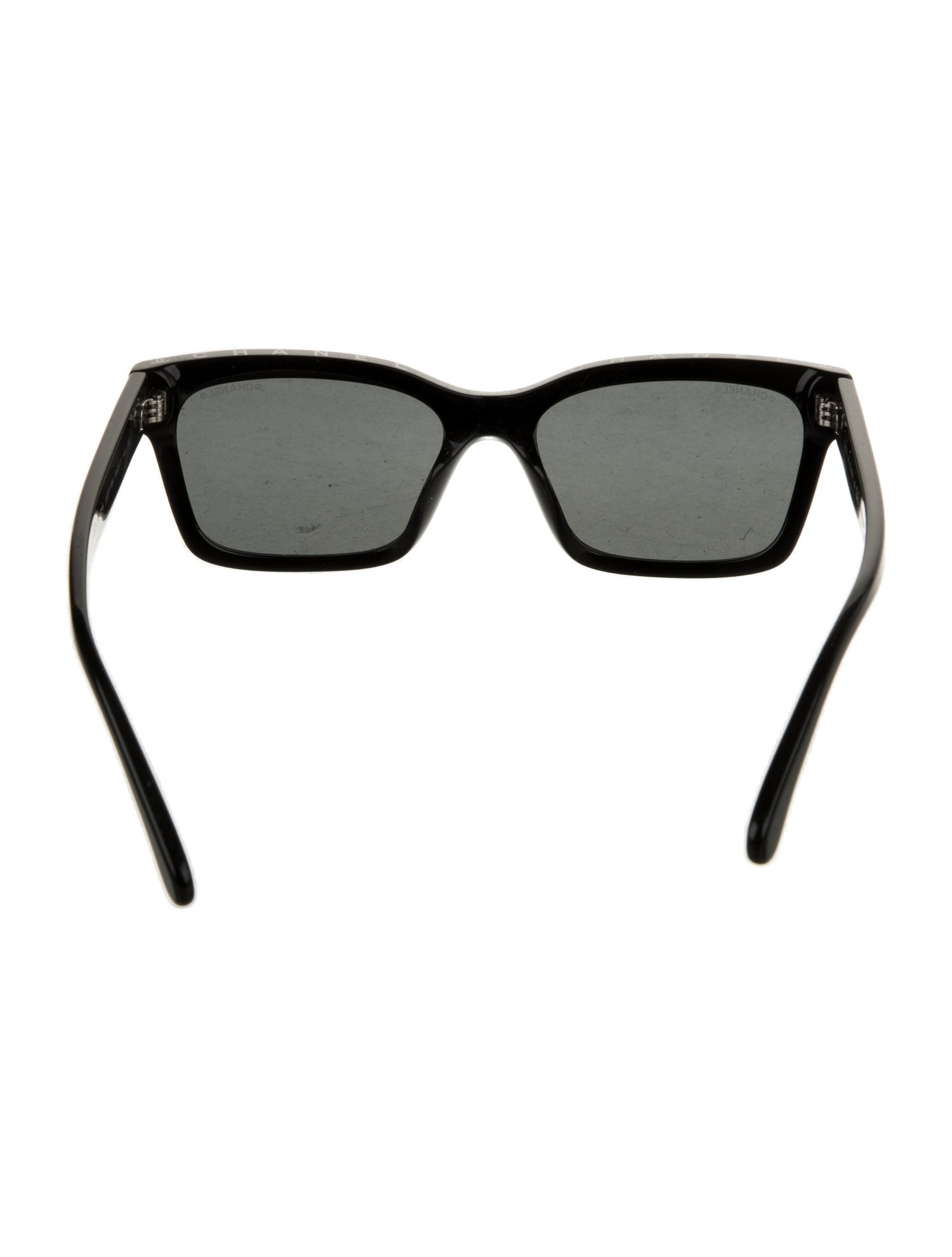 Chanel Interlocking CC Logo Wayfarer Sunglasses