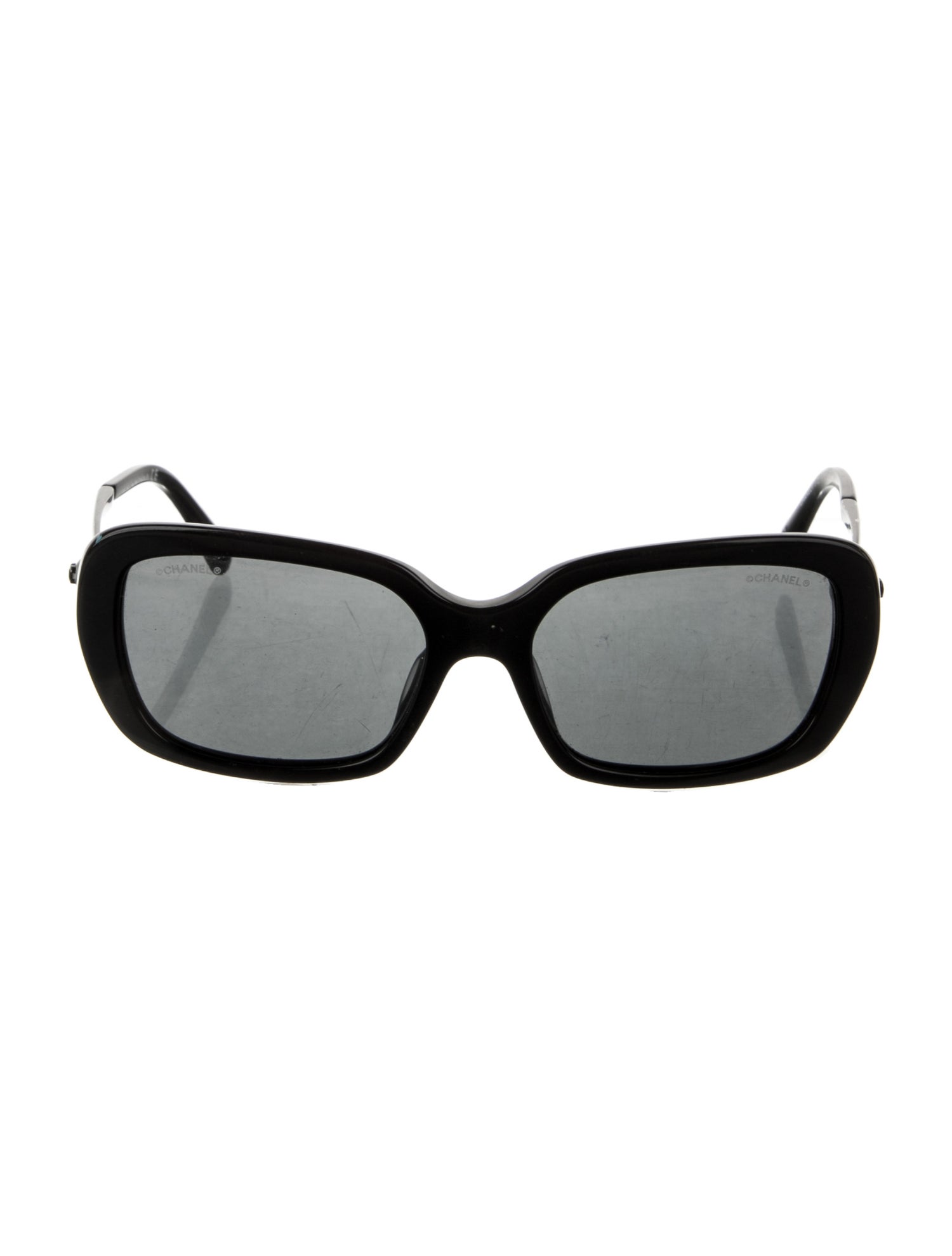 Chanel Interlocking CC Logo Square Sunglasses