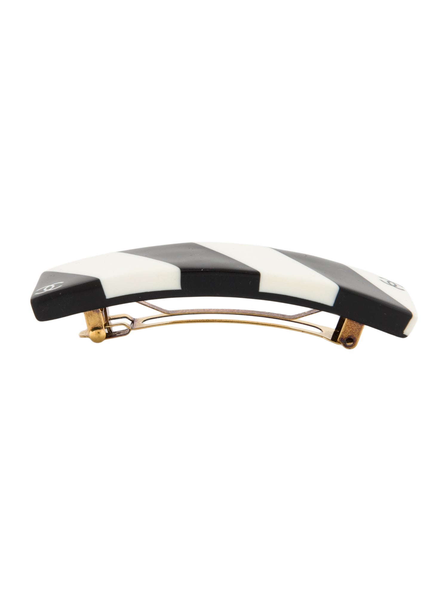 Chanel Interlocking CC Barrette