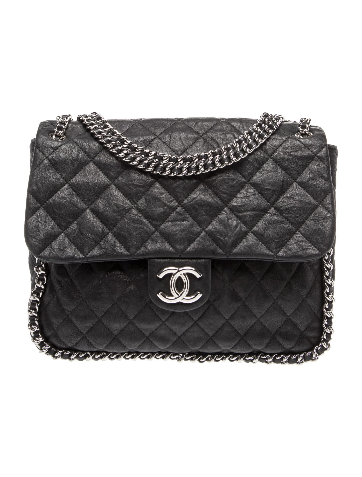 Chanel Maxi Chain Around Flap Bag