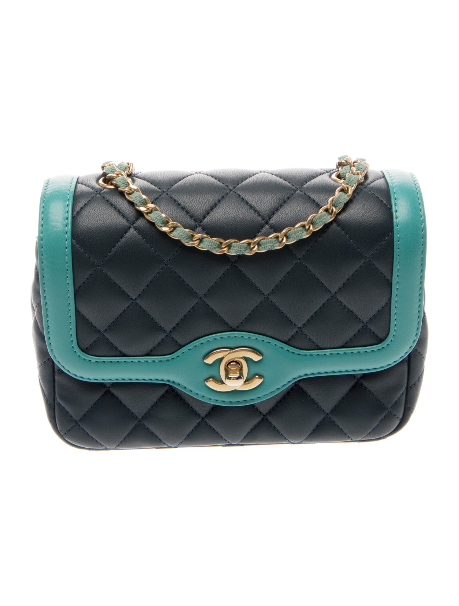 Chanel Mini Two-Tone Day Flap Bag
