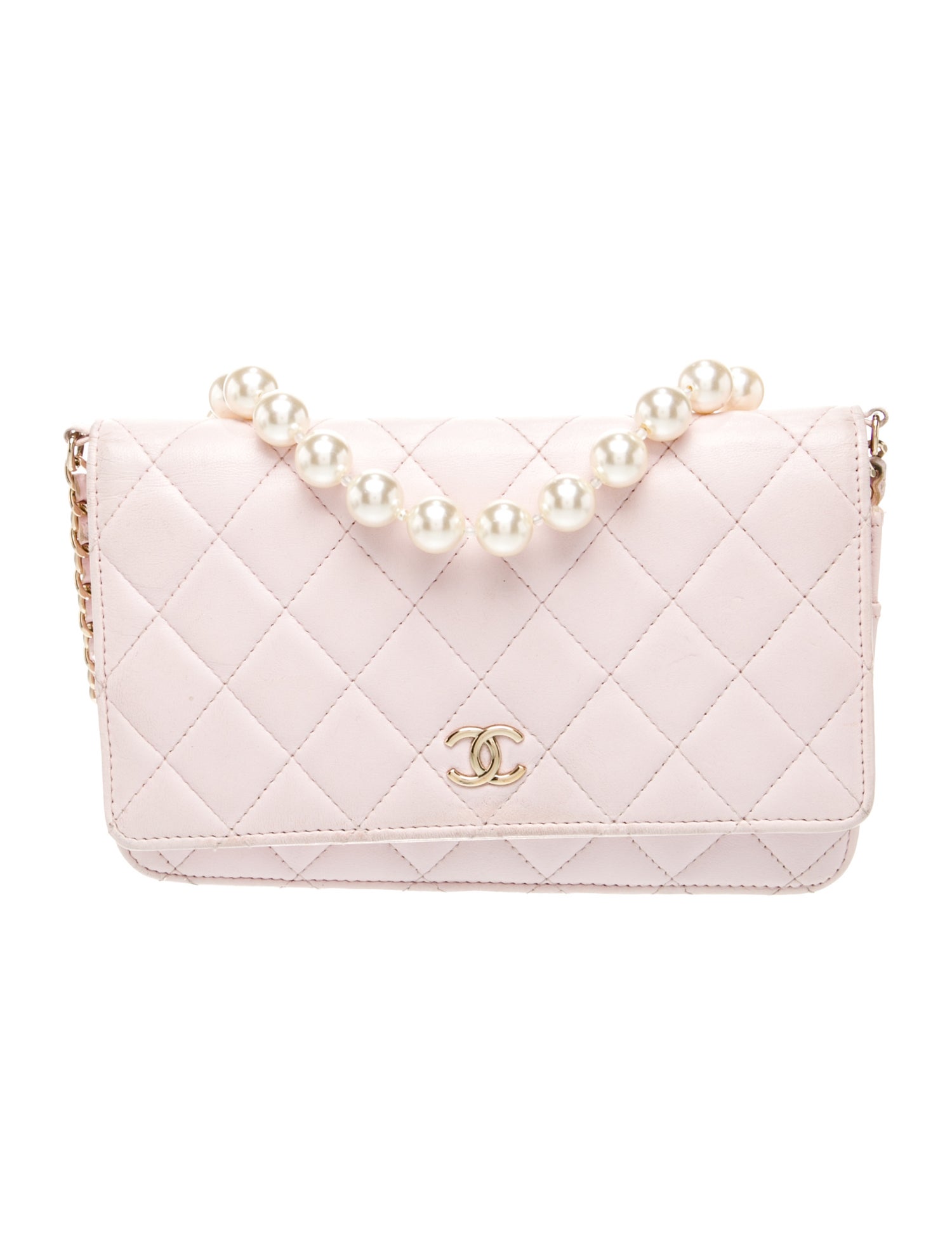 Chanel Maxi Pearls Wallet on Chain