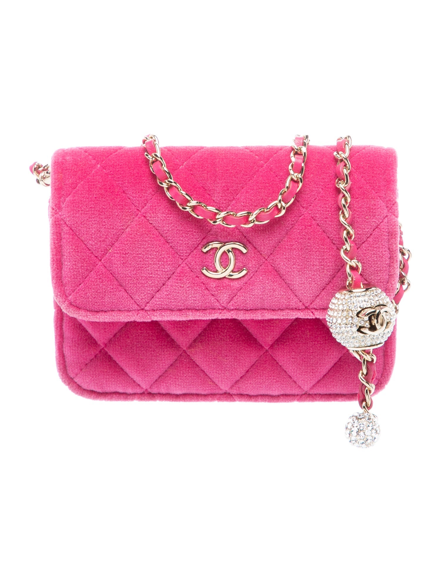 Chanel Pearl Crush Clutch on Chain
