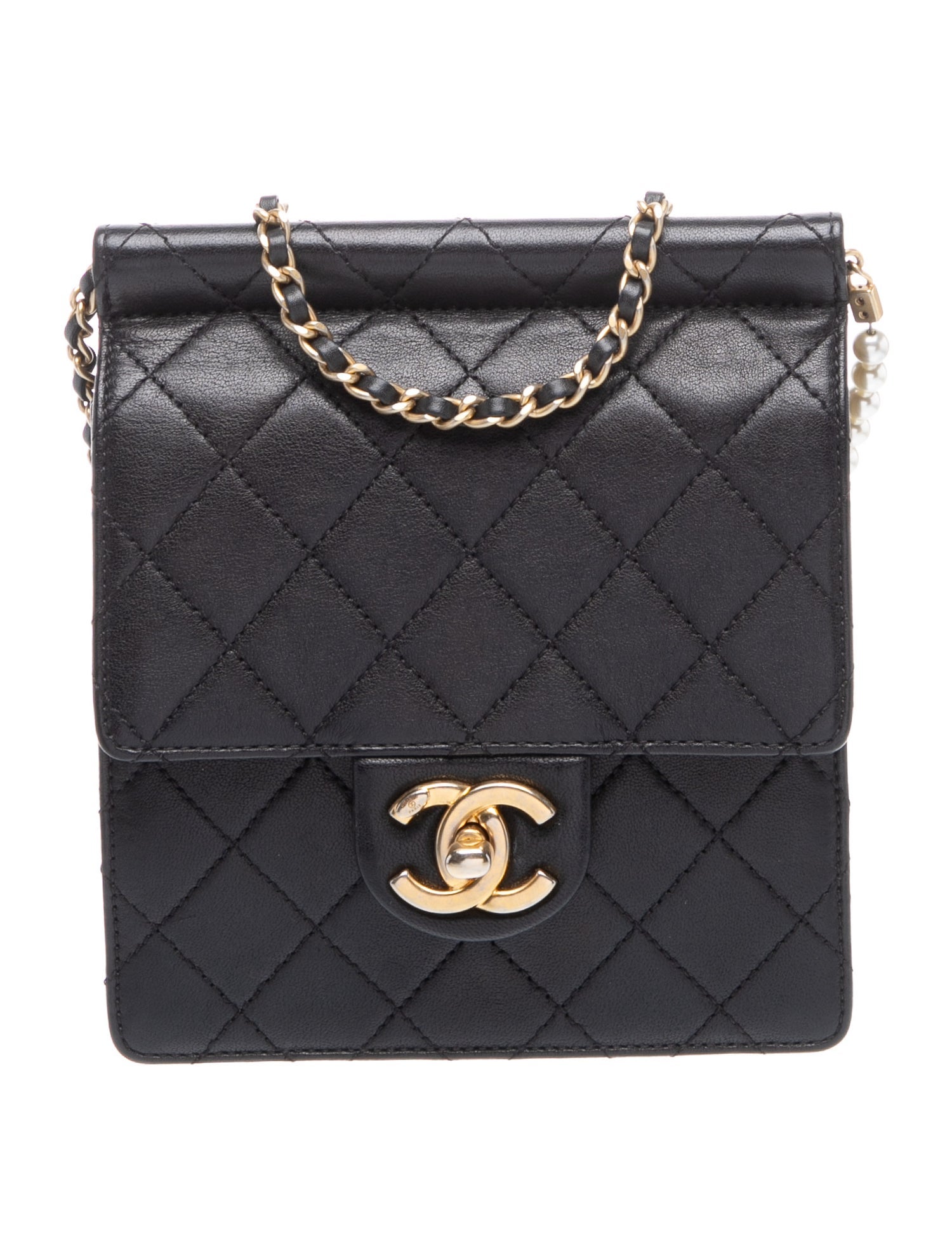 Chanel Small CC Pearl Flap Bag