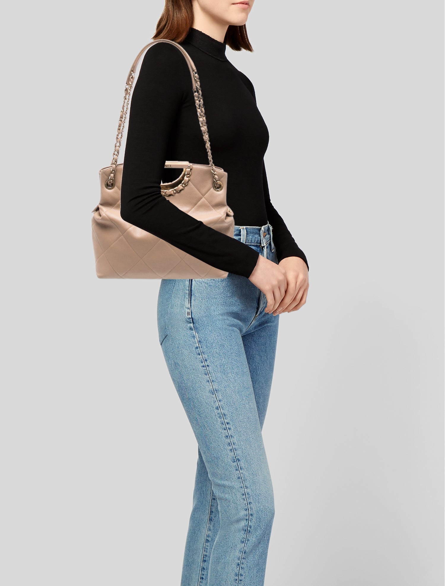 Chanel A Real Catch Shopping Tote