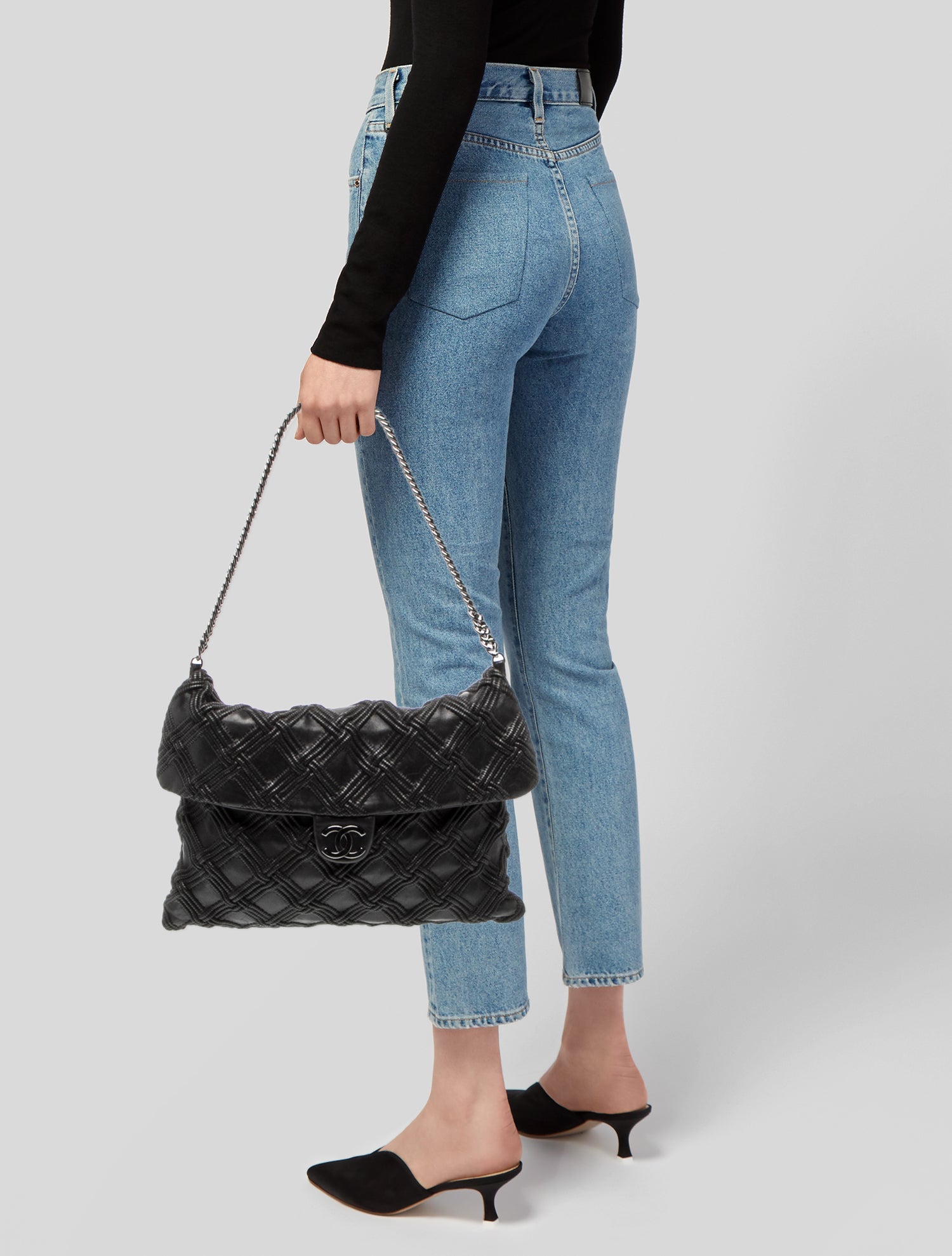 Chanel Large Walk Of Fame Flap Bag