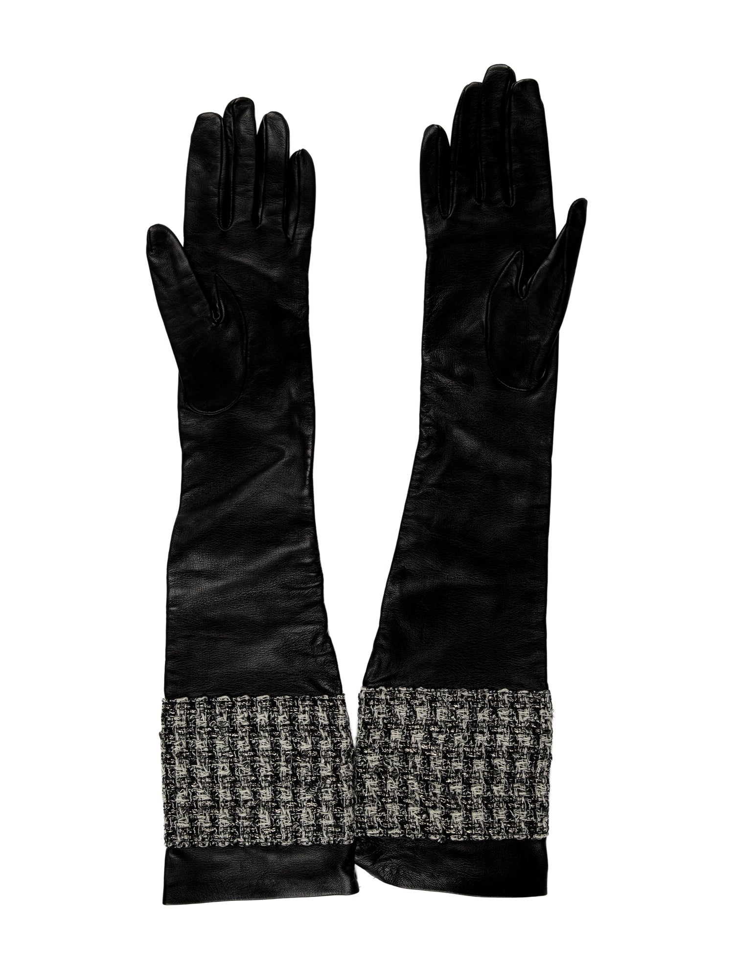 Chanel Long Leather Gloves