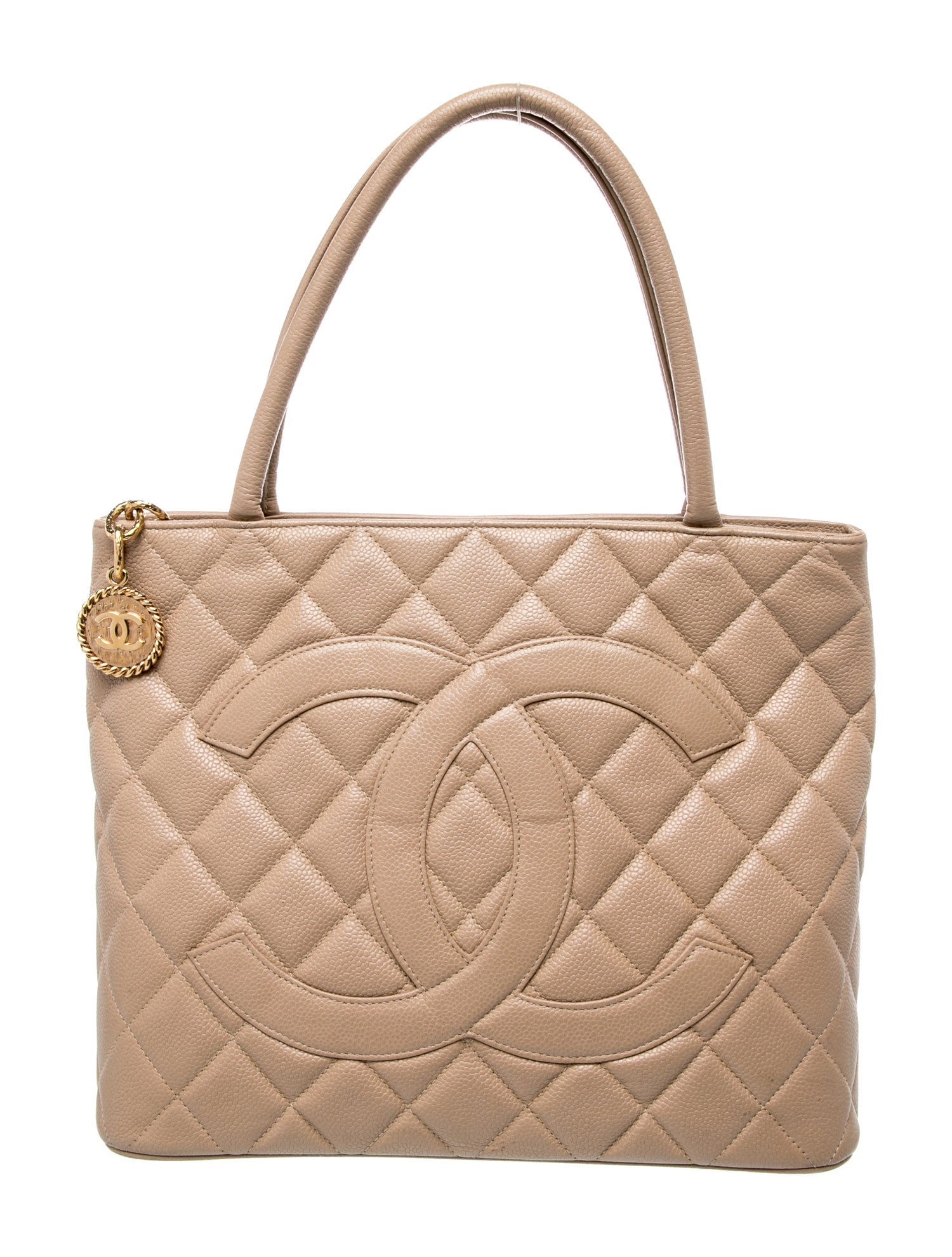 Chanel Caviar Medallion Tote