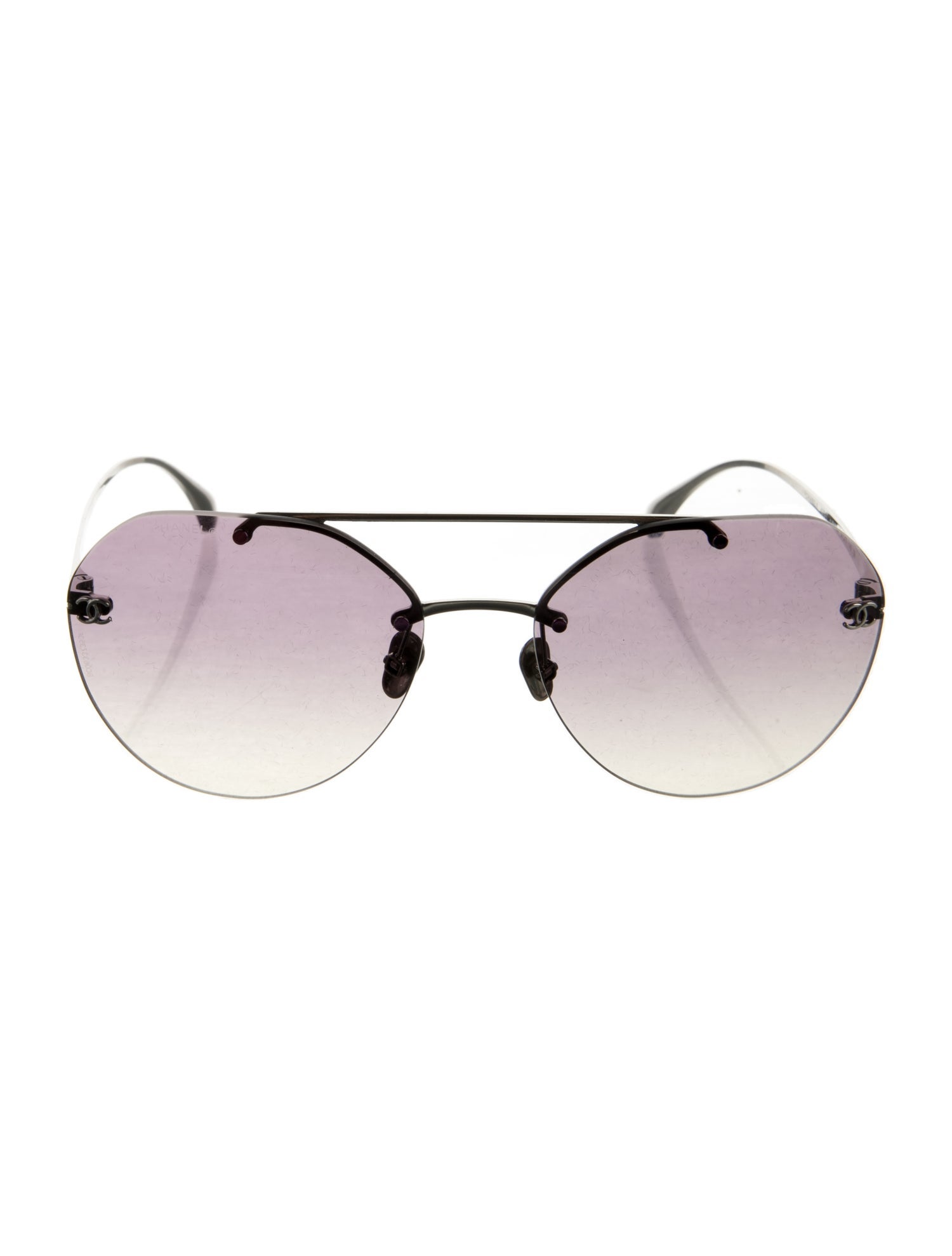 Chanel Aviator Gradient Sunglasses