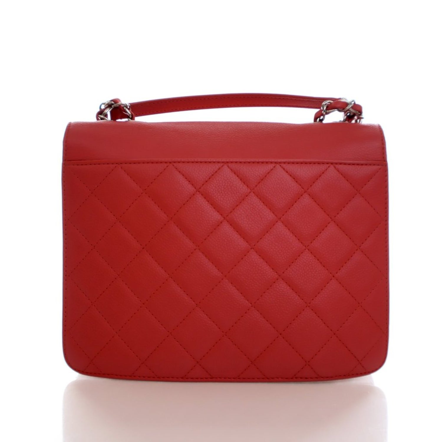 Chanel Caviar Leather CC Box Flap Bag