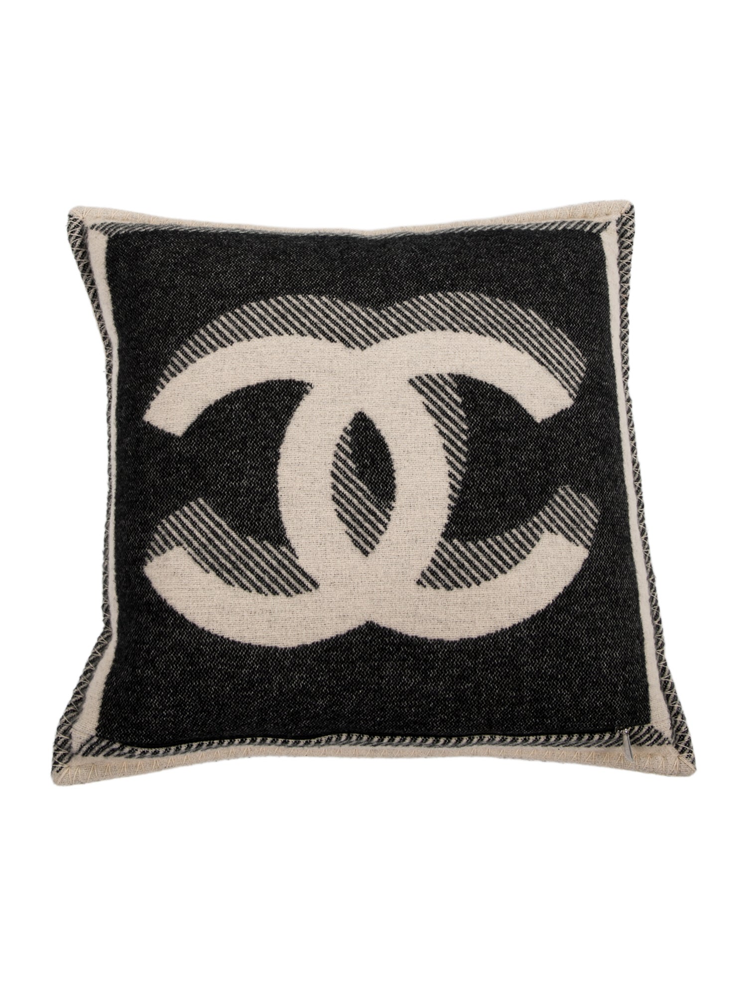 Chanel CC Throw Pillow
