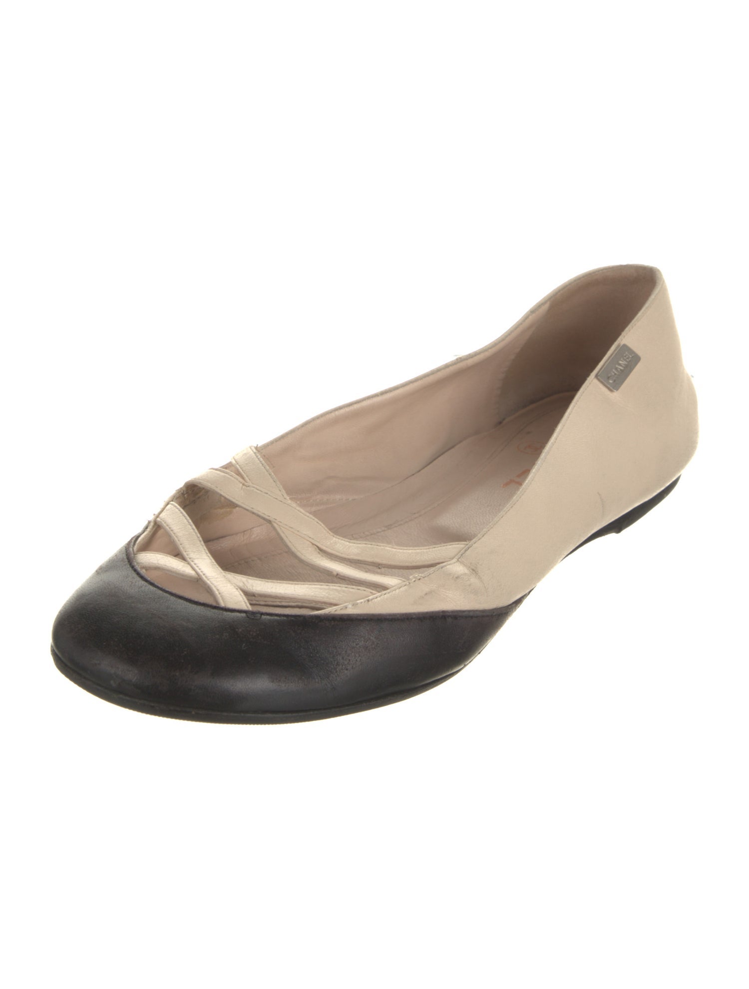 Chanel Leather Ballet Flats