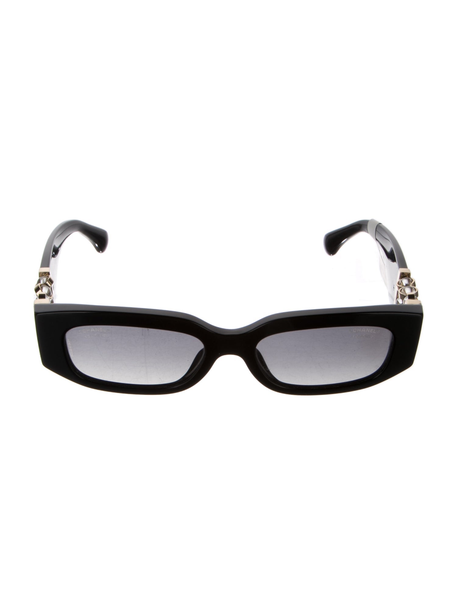 Chanel Interlocking CC Logo Wayfarer Sunglasses