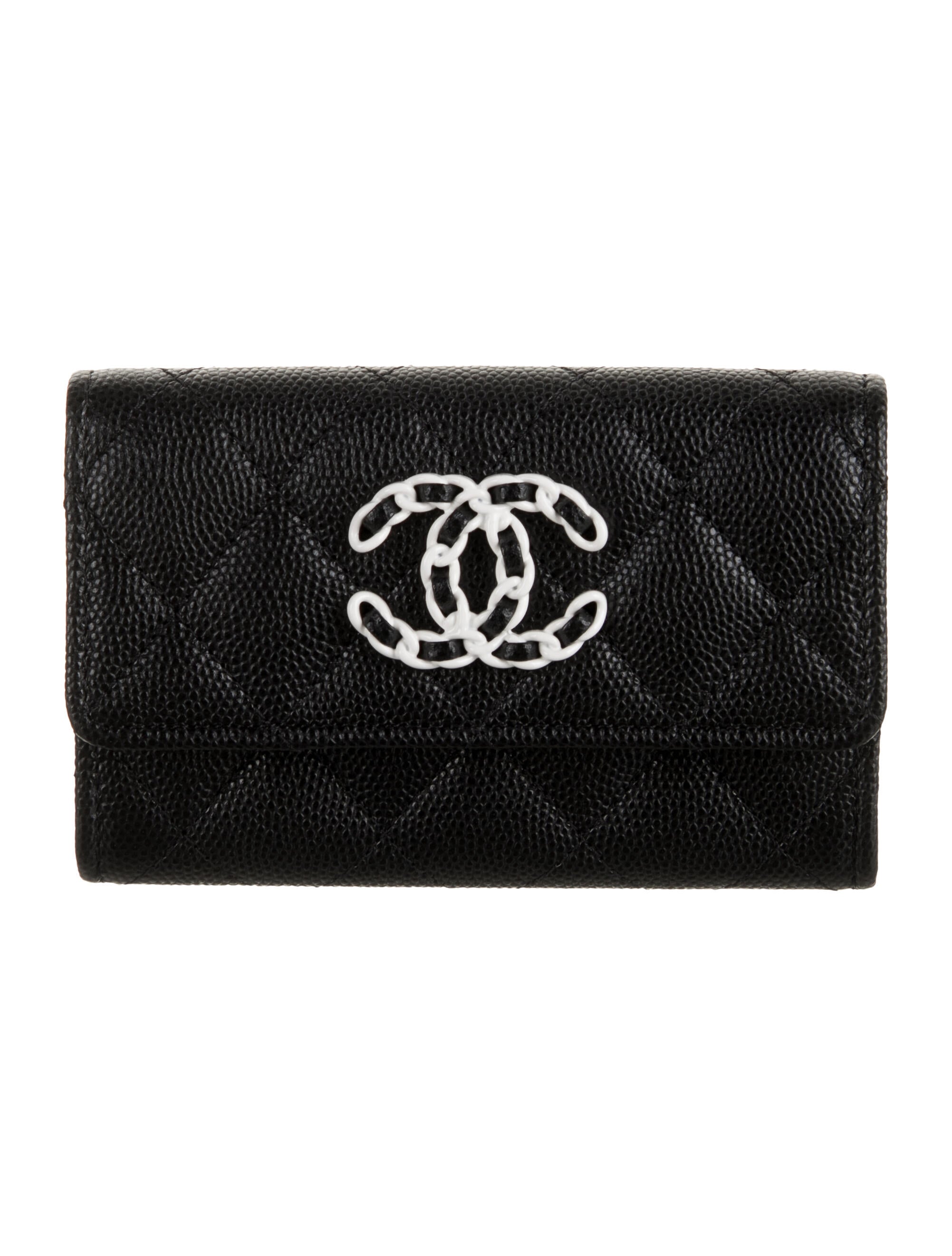Chanel 2024 19 Card Holder Trifold Wallet w/ Tags
