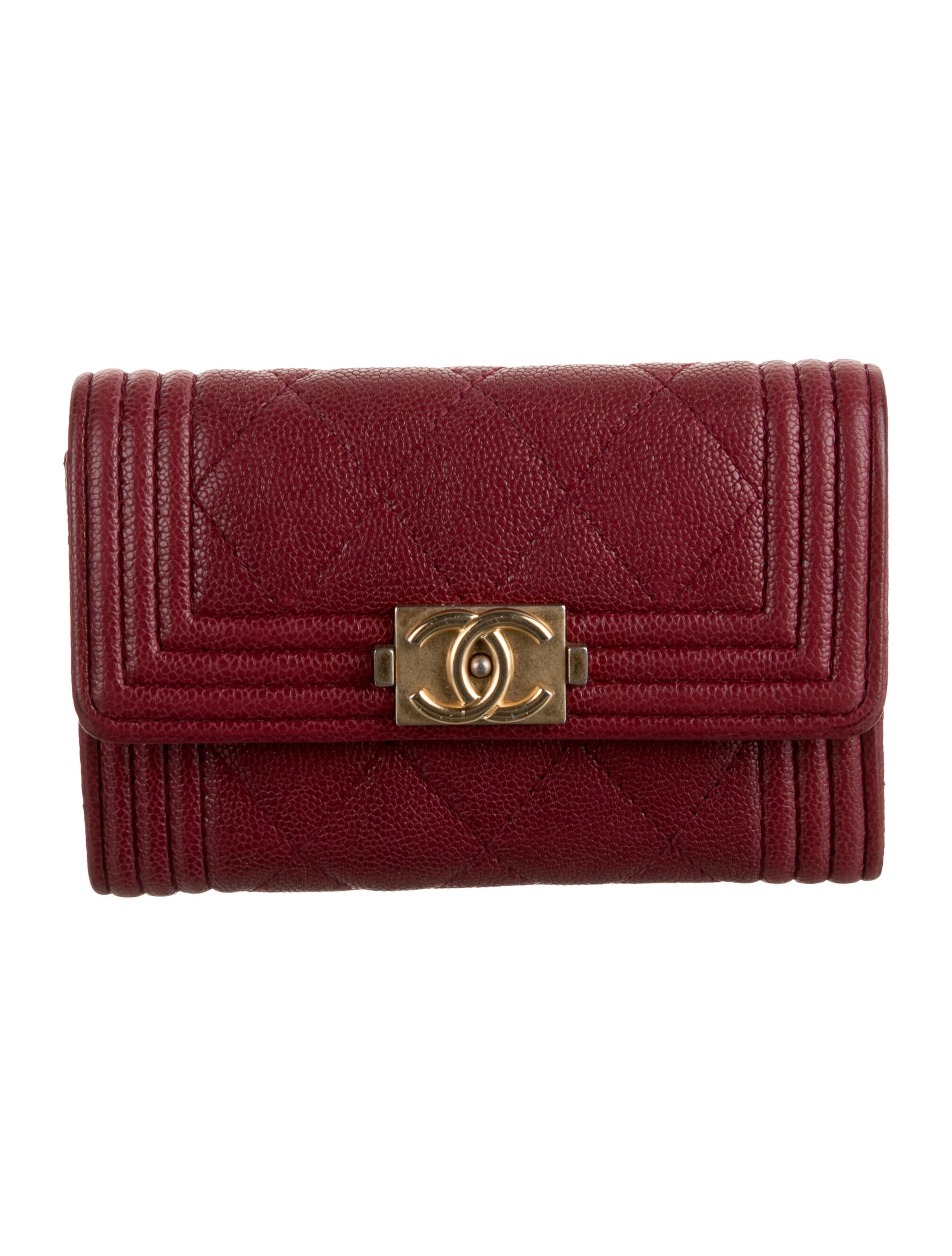 Chanel 2018 Boy Card Holder Compact Wallet