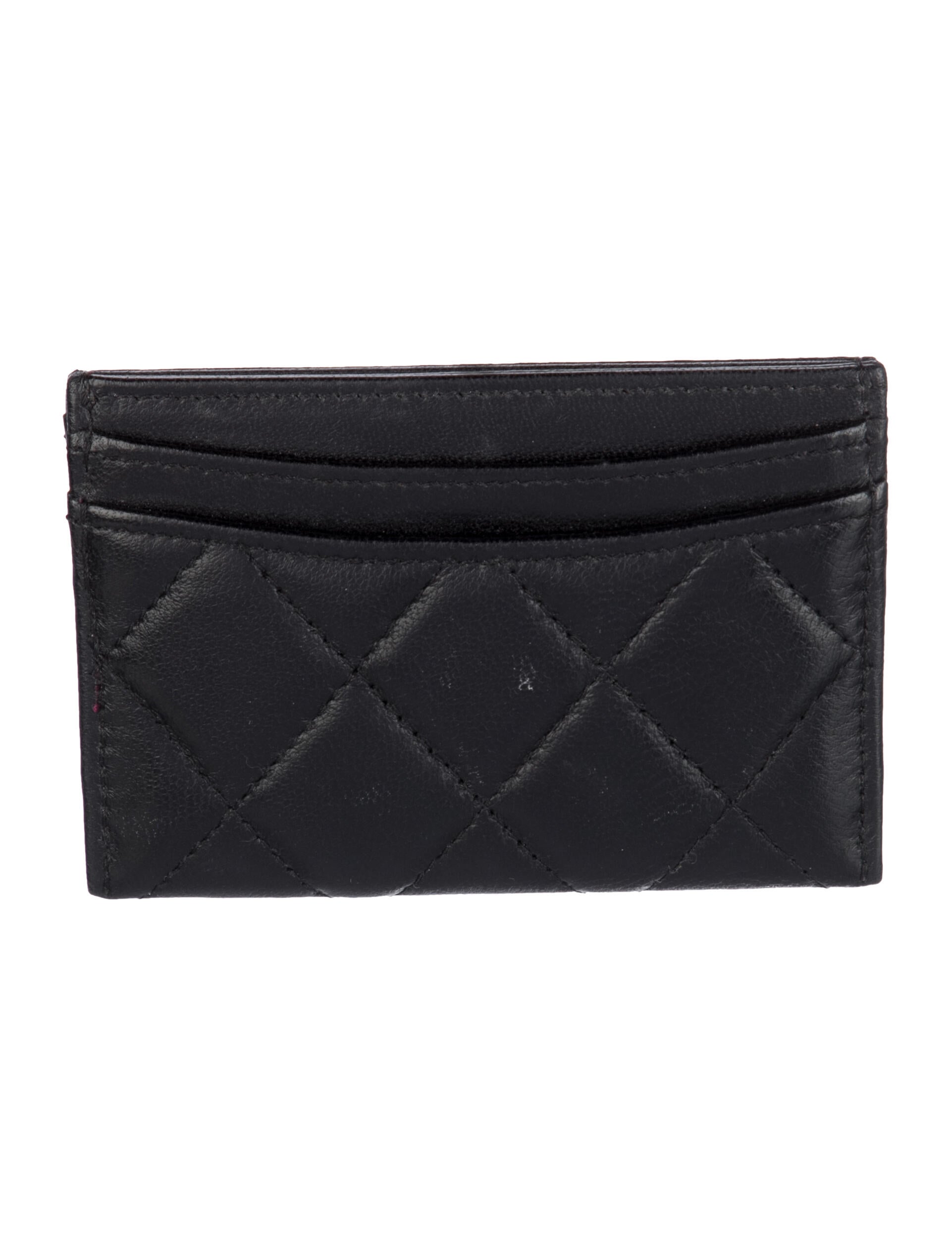 Chanel 2006-2008 Card Holder Card Holder