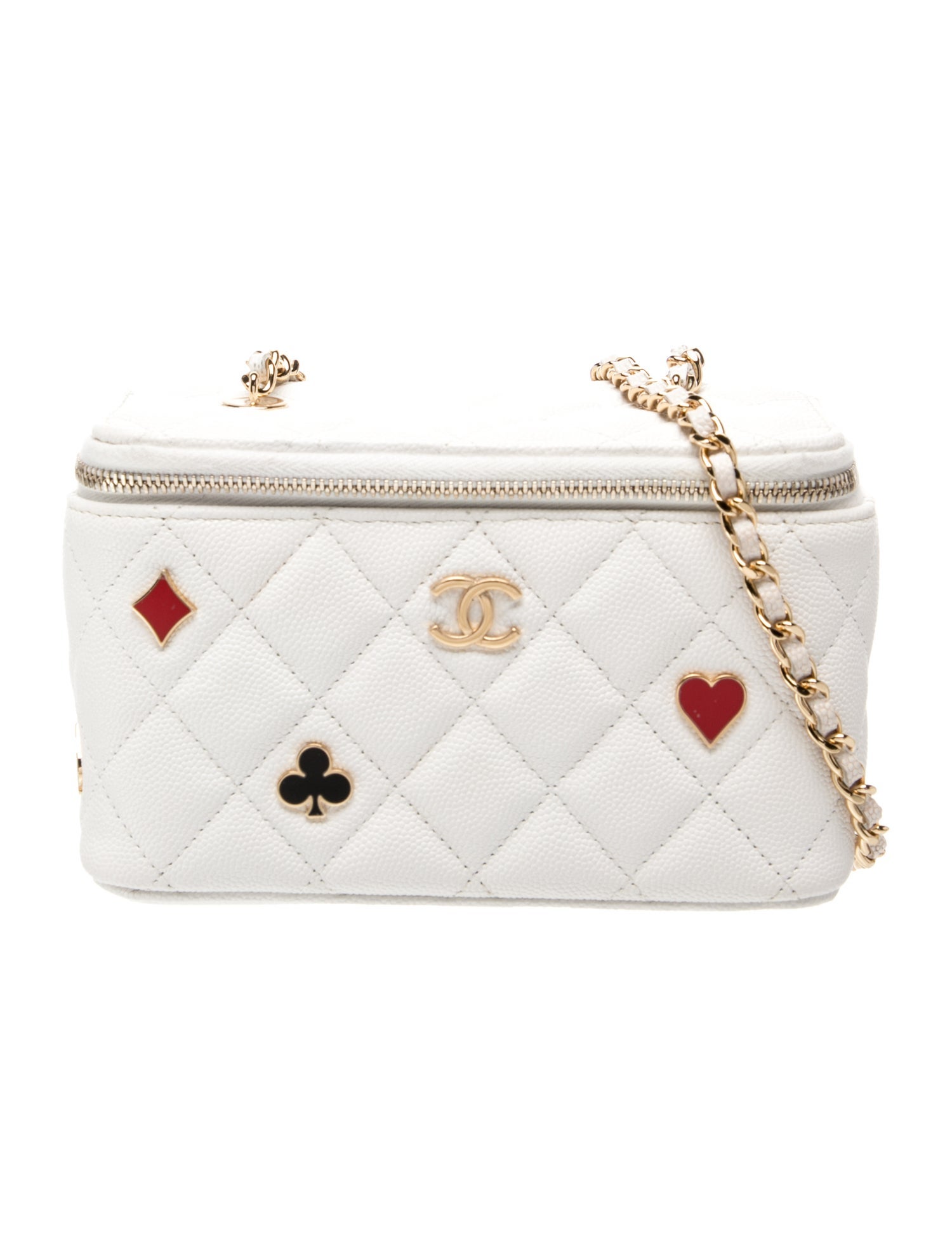 Chanel Coco Casino Vanity Case w/ Chain
