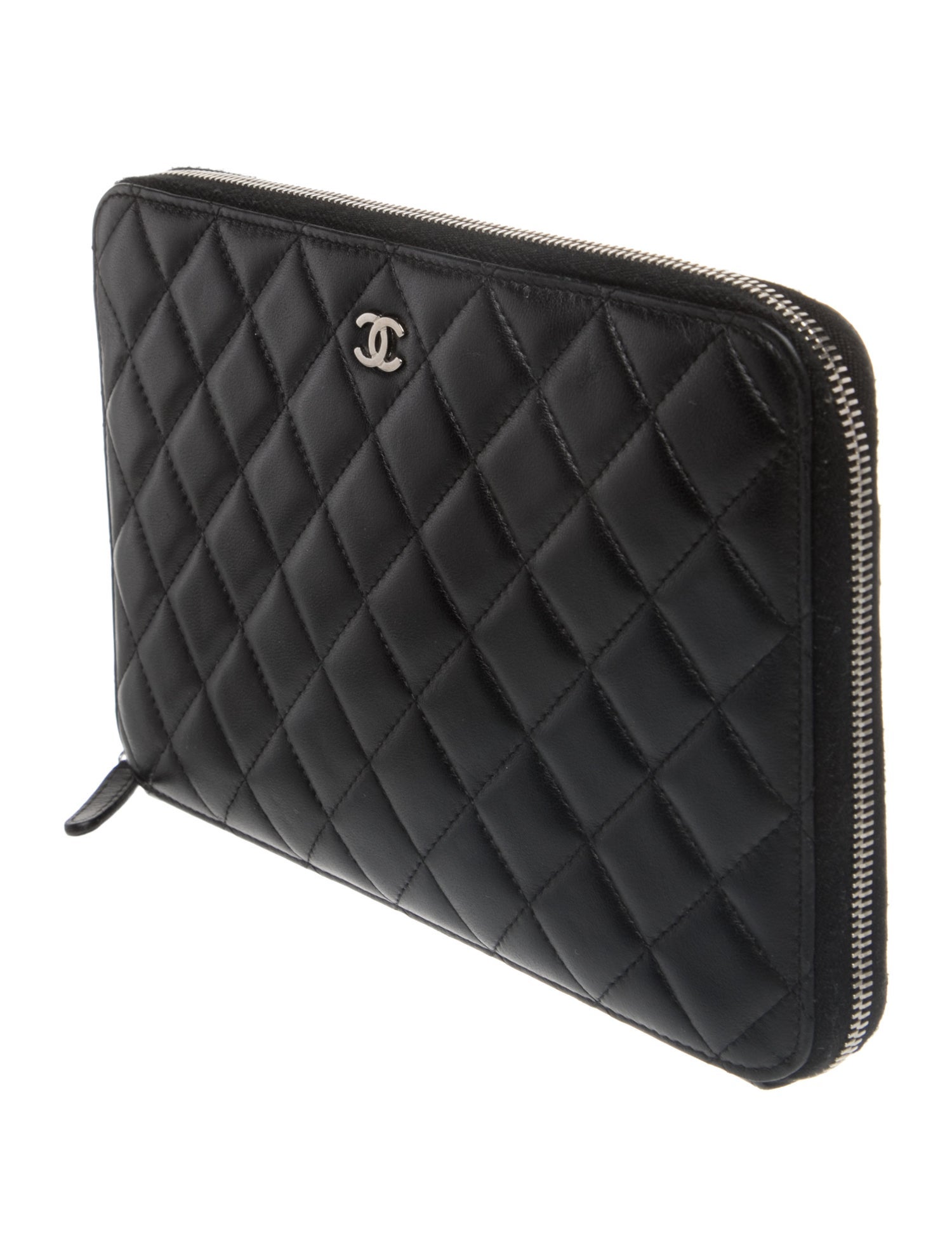 Chanel 2014 Interlocking CC Logo Compact Wallet