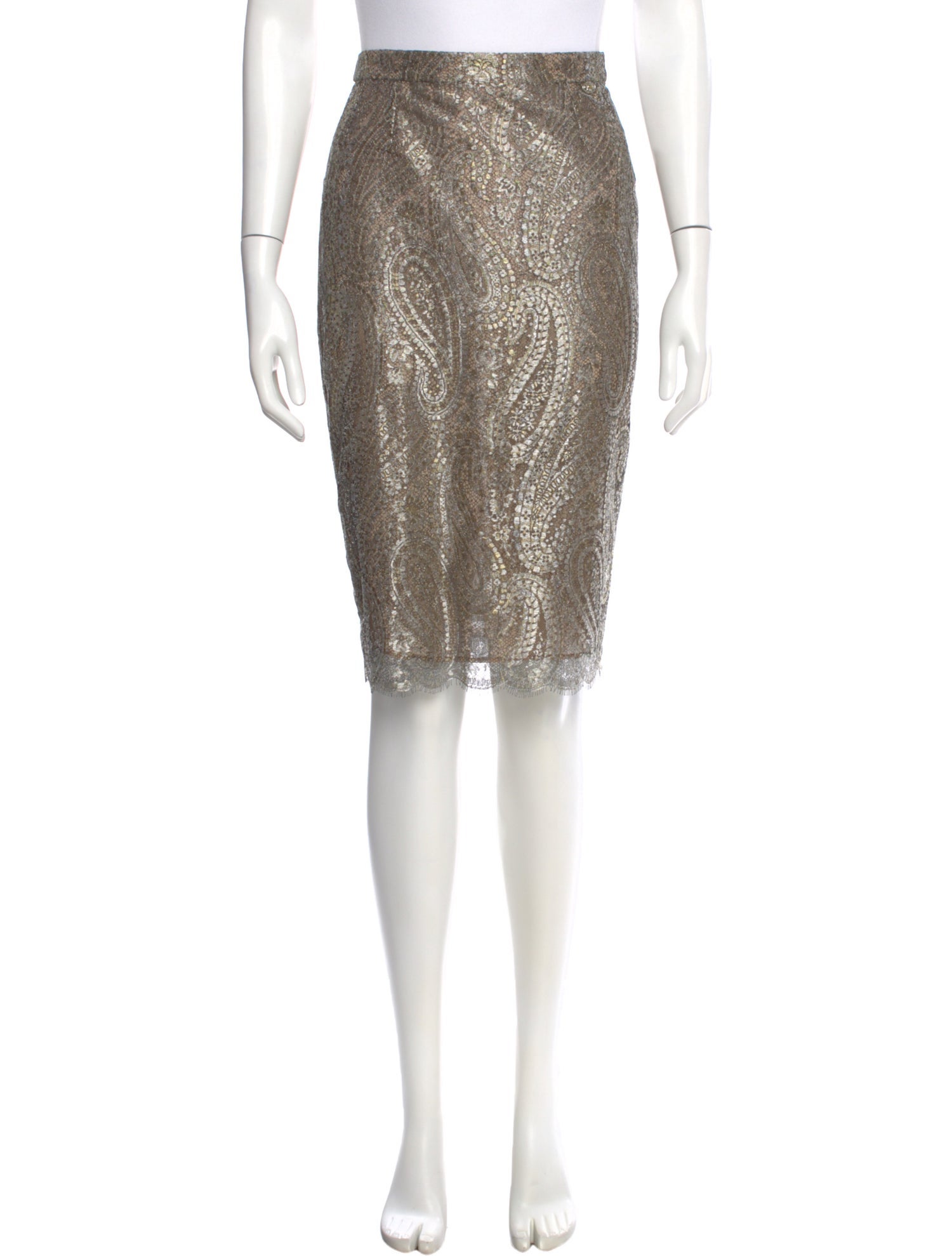 Chanel 2012 Knee-Length Skirt w/ Tags