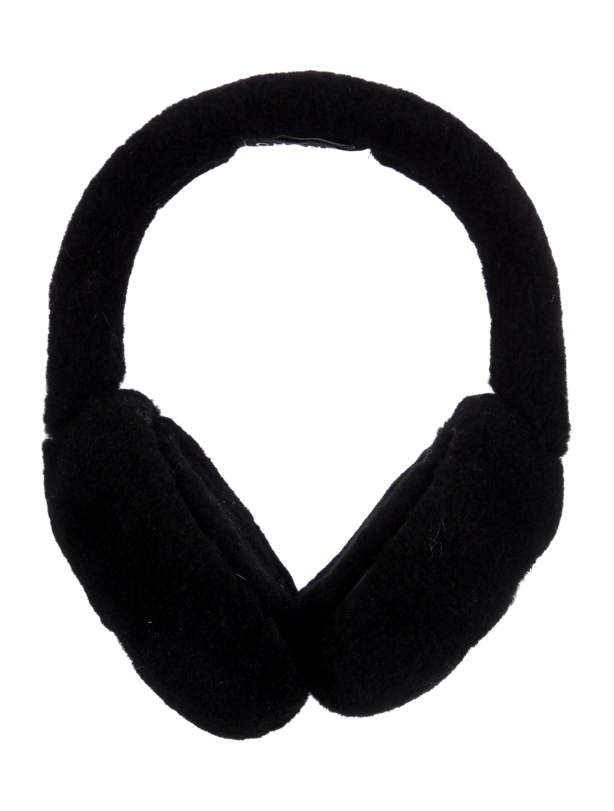 Chanel 2024 CC Shearling Earmuffs