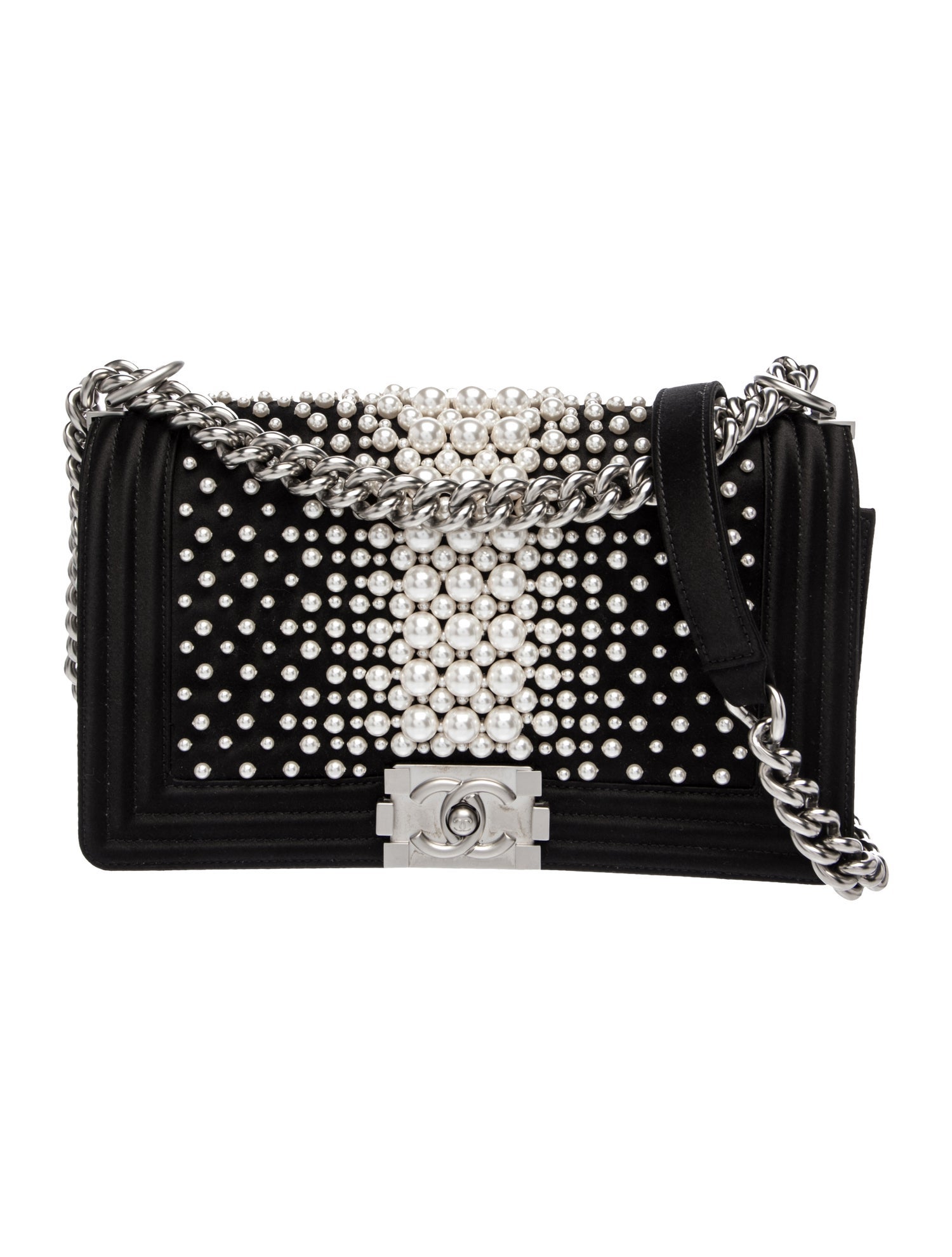 Chanel Medium Pearl Boy Bag