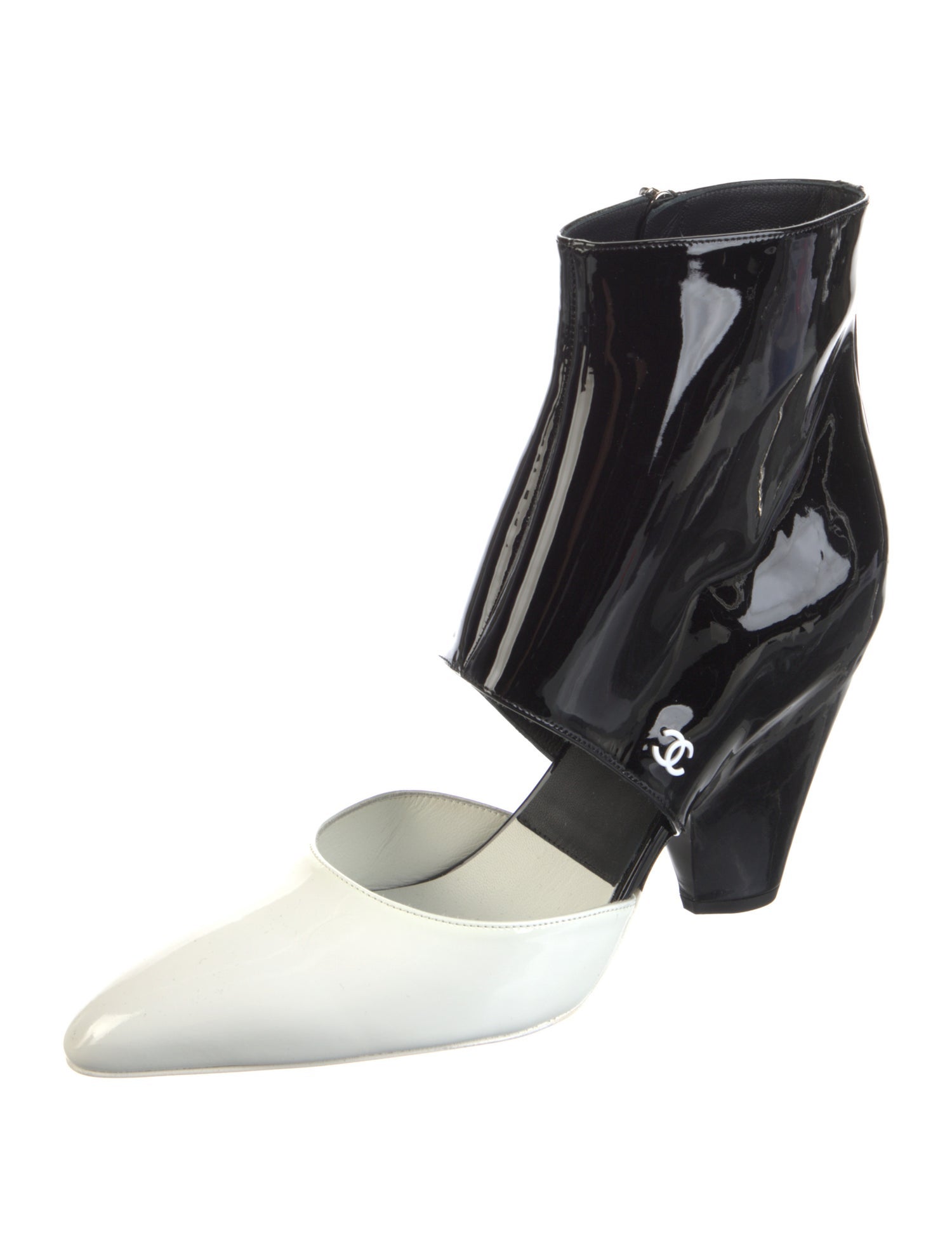 Chanel 2020 Interlocking CC Logo Boots